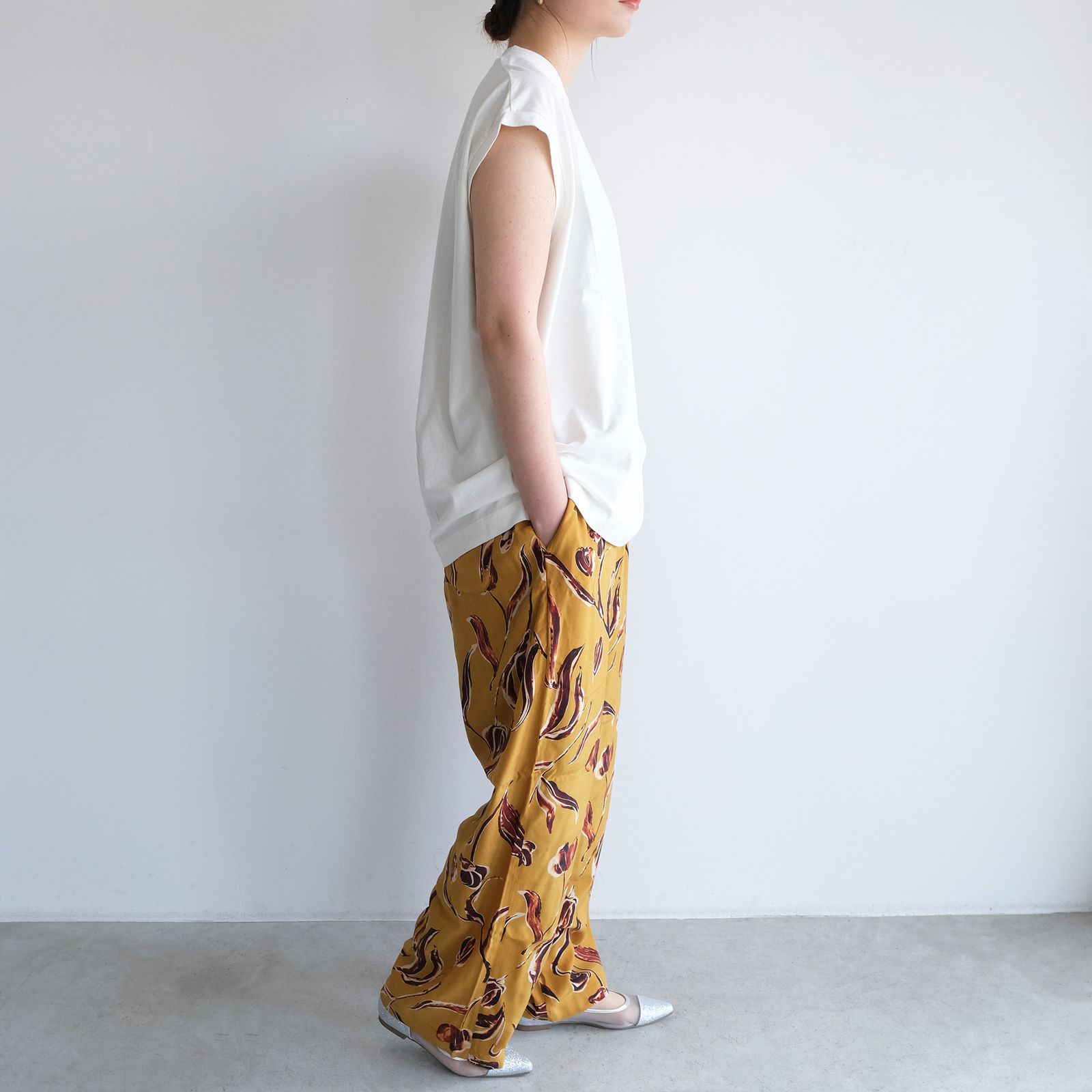 NS Tee - ノースリーブ -（White / ホワイト）
