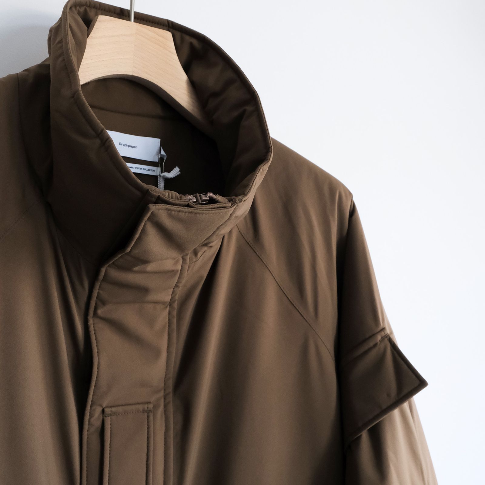 PERTEX SHIELD Insulated Military Parka -ジャケット-（Brown / ブラウン）GM263-30271