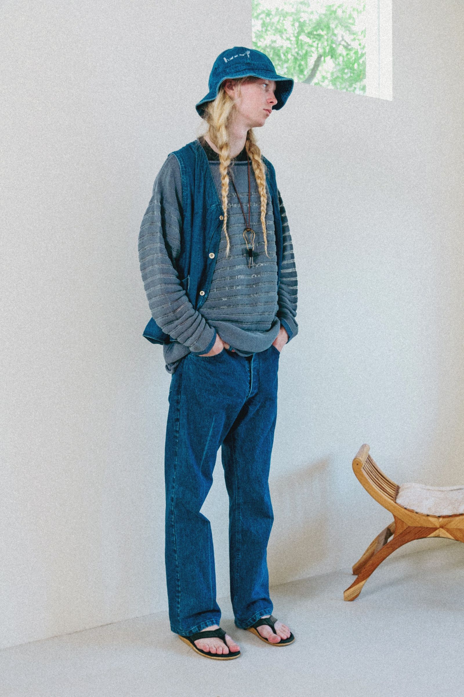 Denim Boot 5P Pants -パンツ-（Blue / ブルー）