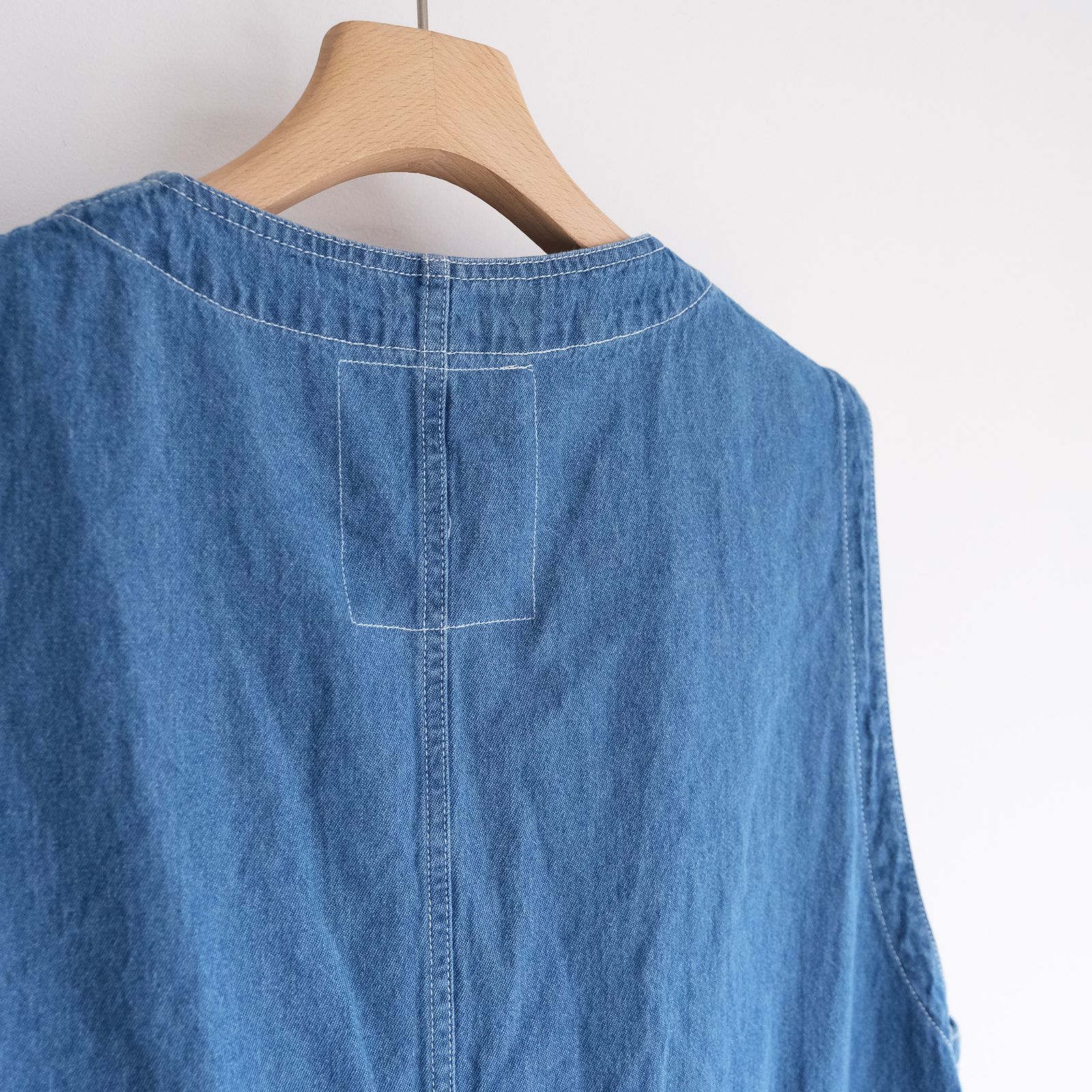 Denim Hunting Vest -ベスト-（L.Blue / ライトブルー）