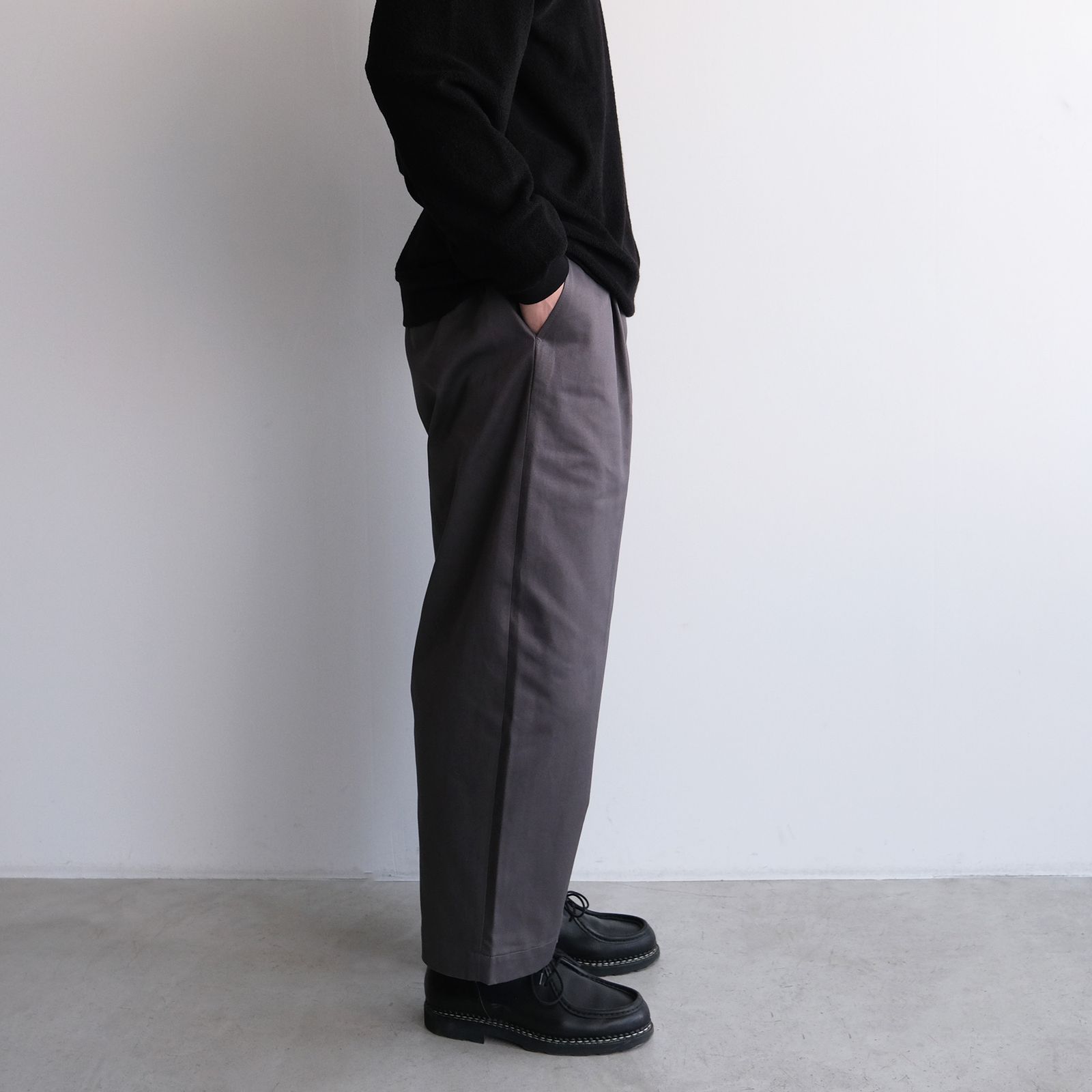 Westpoint Chino Wide Tapered Trousers -パンツ-（C.Gray / C.グレー）