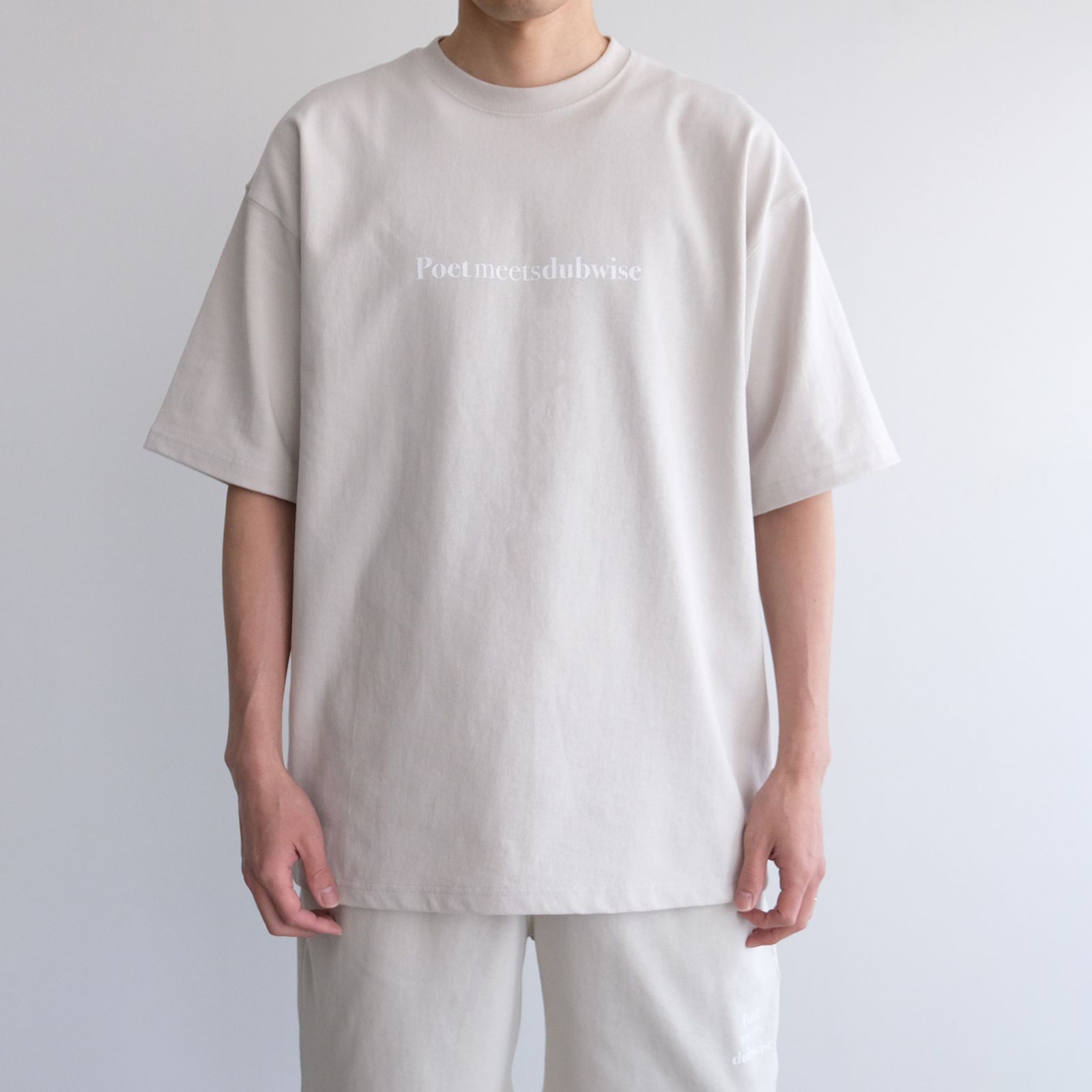 PMD Logo Low Oversized T-Shirt -Tシャツ-（F.Gray / フェードグレー）