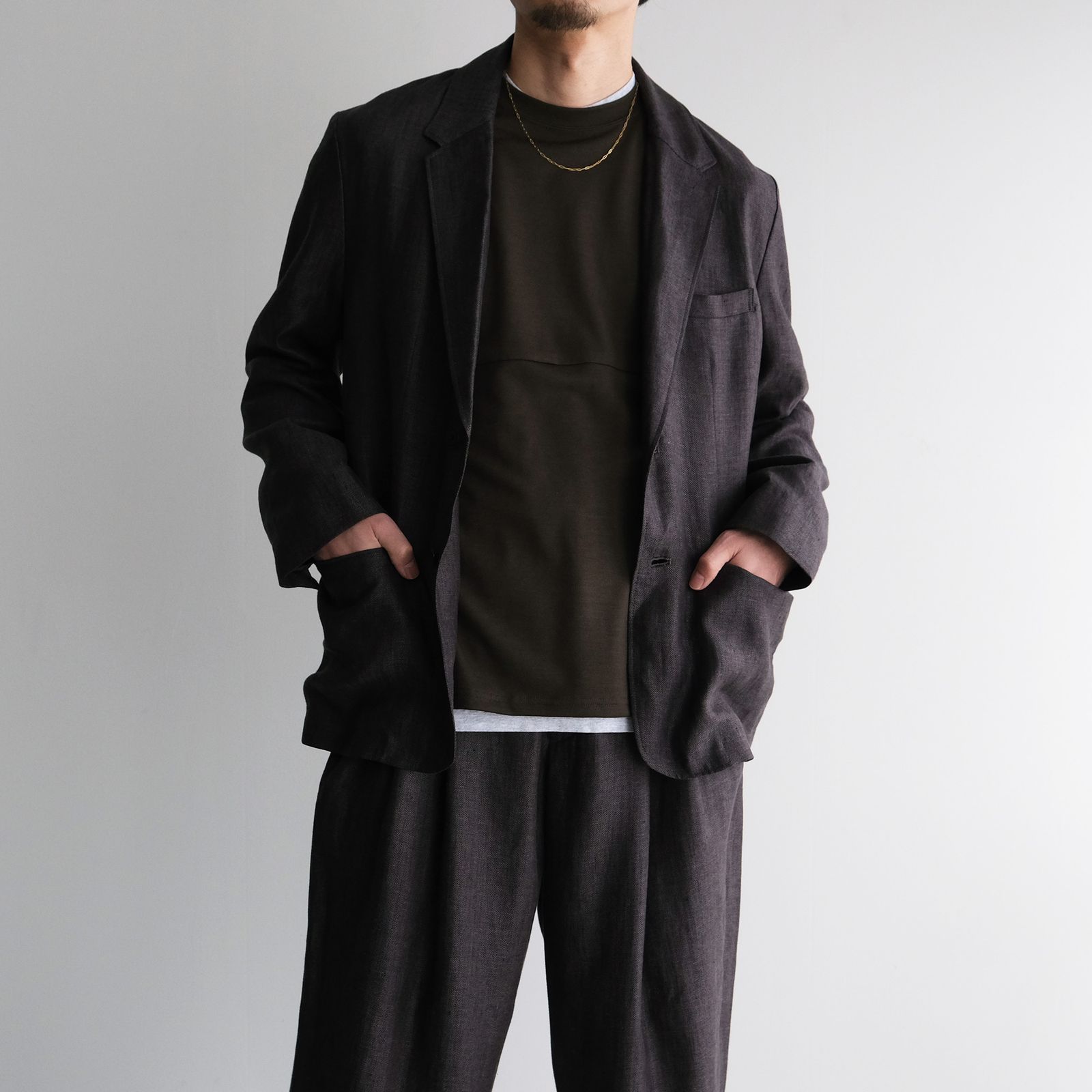 Earl Jacket -ジャケット-（Charcoal / チャコール）