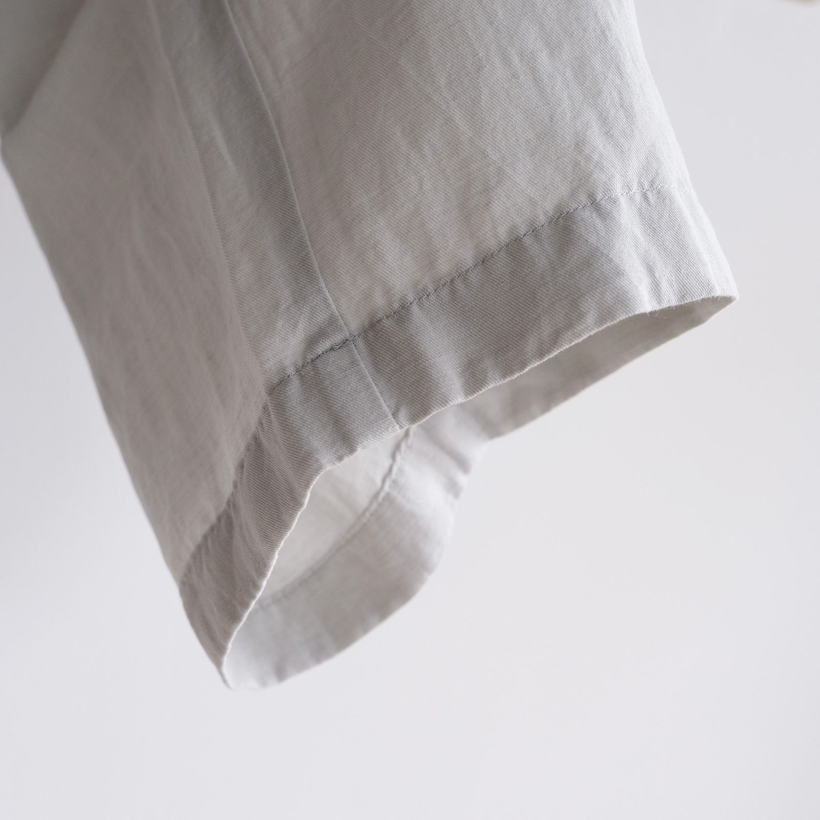 Cotton Linen Voile Loose Fit Pants -パンツ-（Sax / サックス）