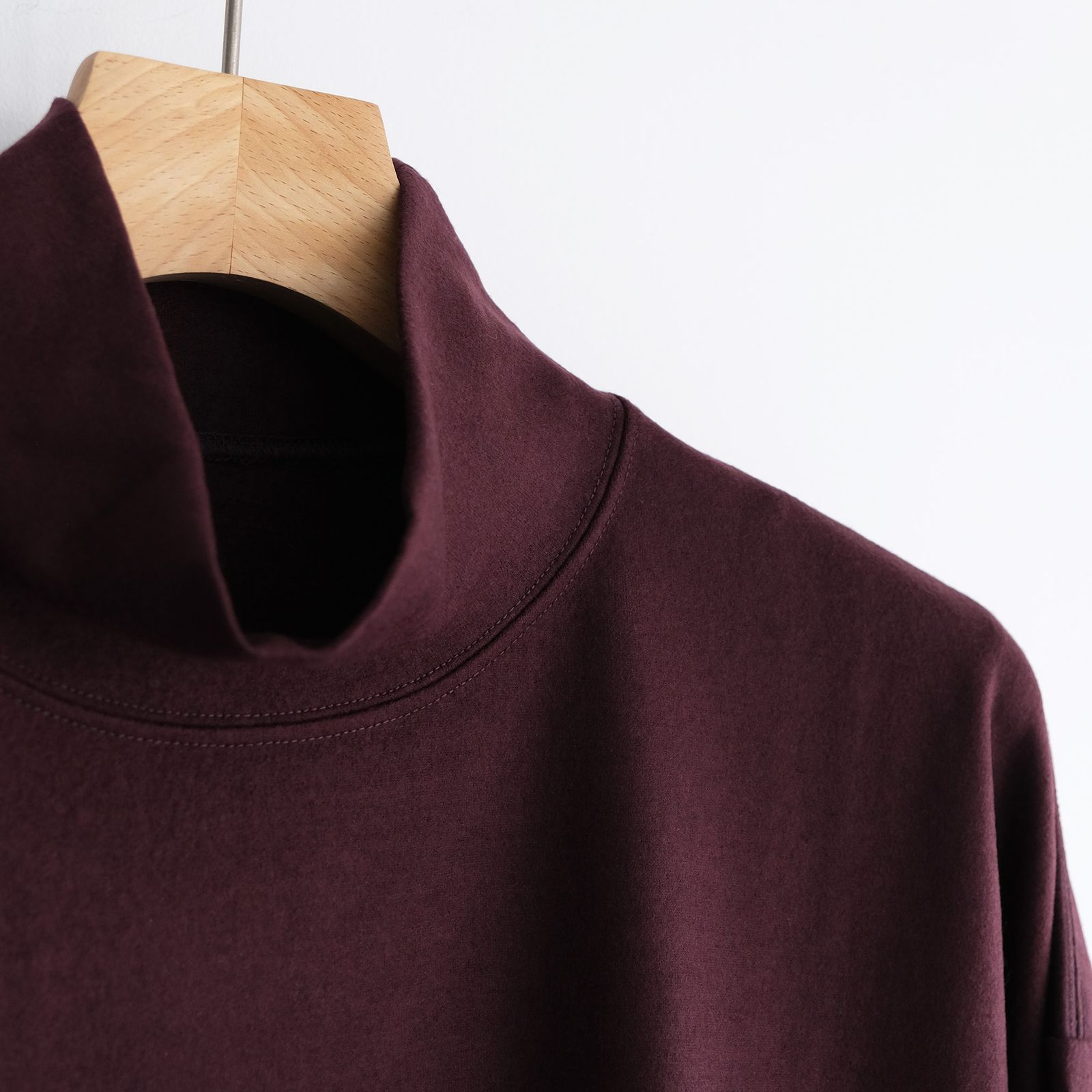 Merino Qualitee Turtle -Tシャツ-（Burgundy / バーガンディ）