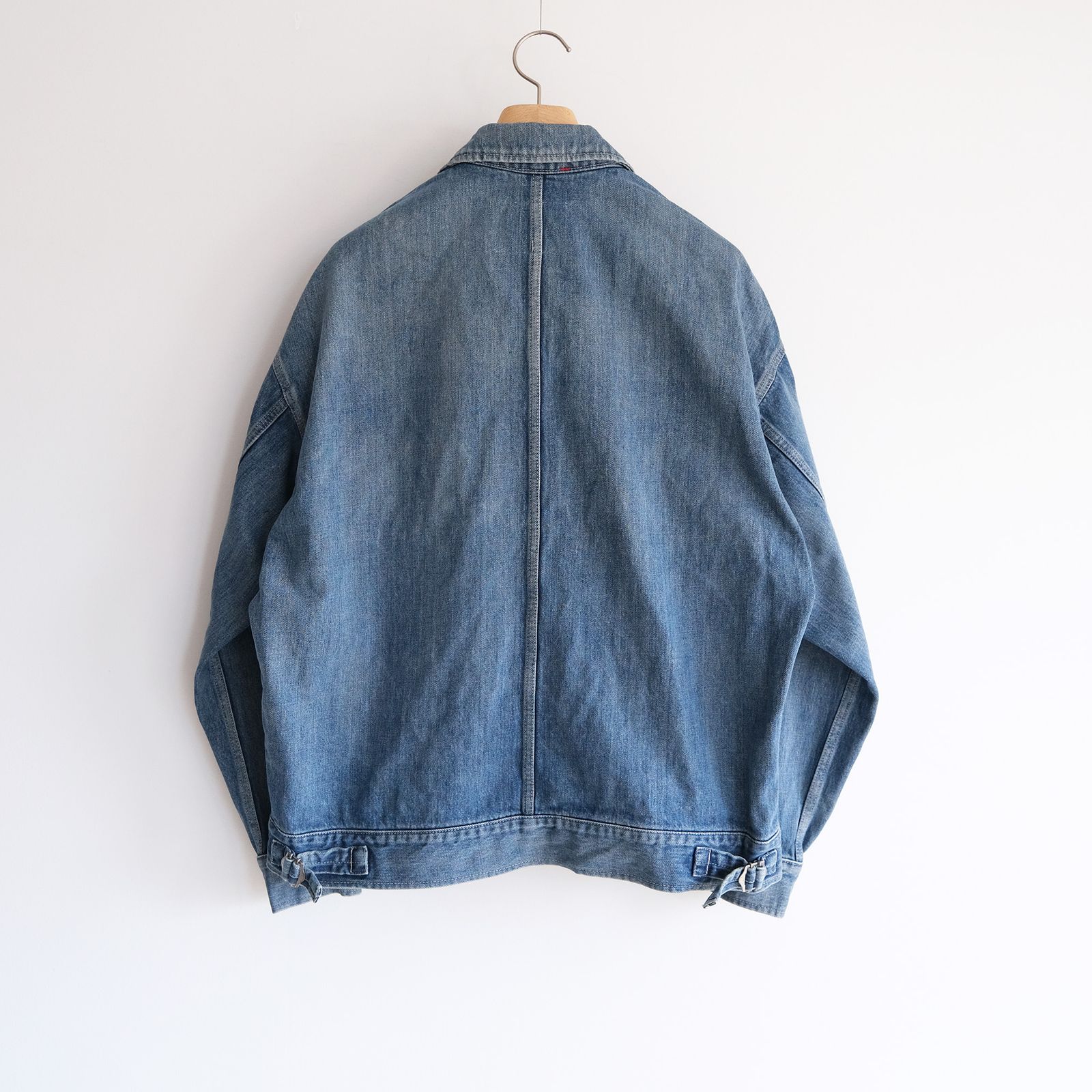 Selvage Denim Zip Jacket -デニムジャケット-（Indigo Light Fade / インディゴライトフェイド）