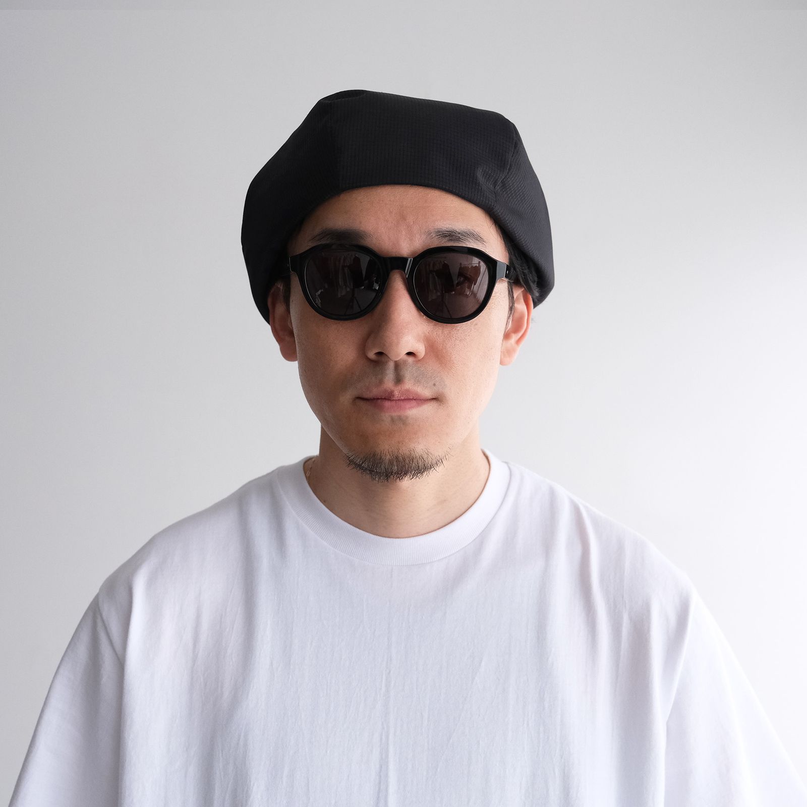 Dot Air Beret -ベレー帽-（Black / ブラック）