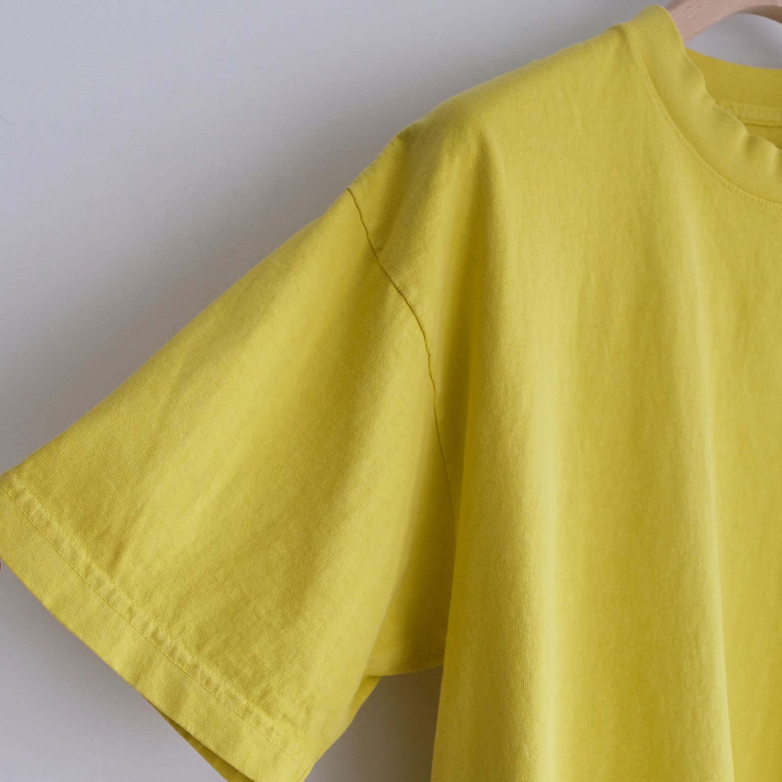 2026 Limited PDColor / White Label -Tシャツ-（PD Light Yellow / ピグメントライトイエロー）