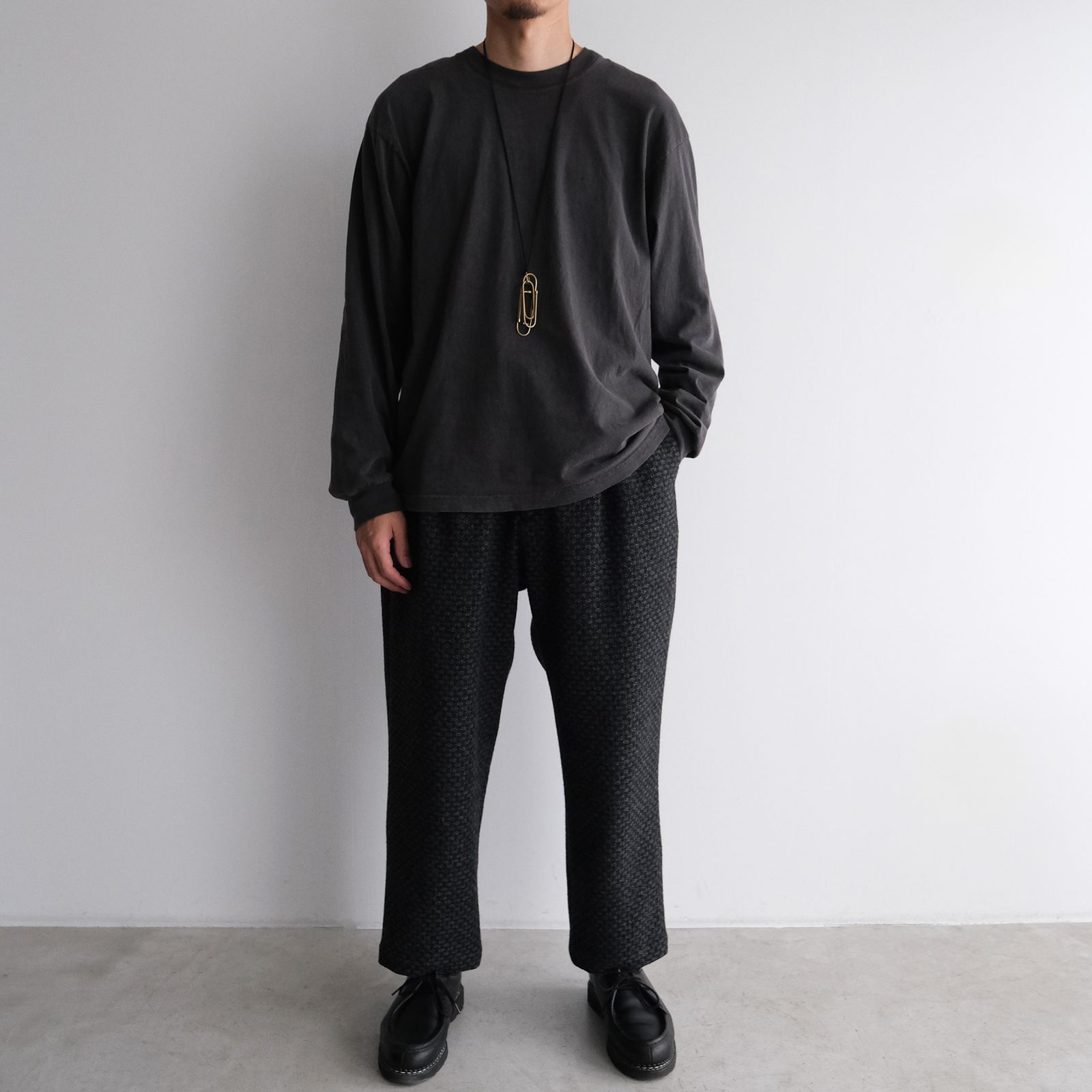 Bumpy Pants -パンツ-（Charcoal / チャコール）