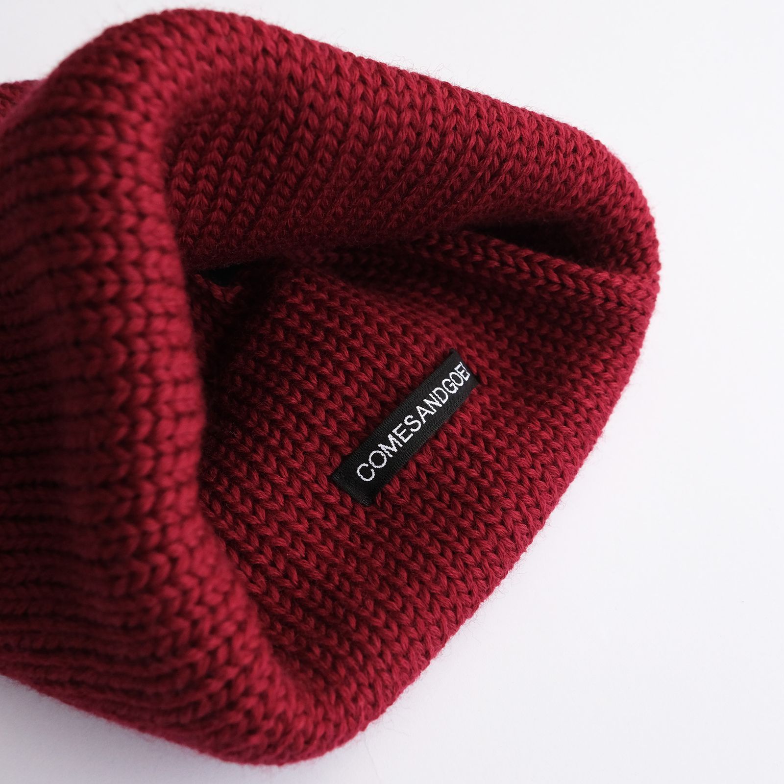 Wool Standard Knit -ニットキャップ-（Wine / ワイン）