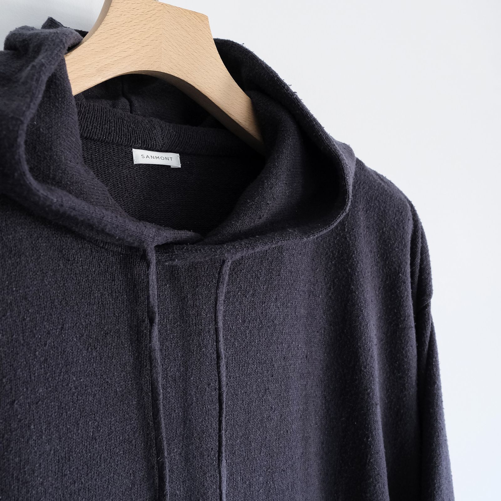 Silk Knit Parka -ニット-（Dark Navy / ダークネイビー）