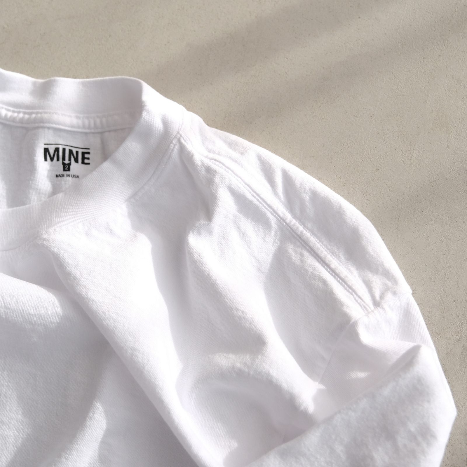 MINE - MINE DUCT TAPE L/S T-SHIRT / BLACK LABEL -Tシャツ-（White / ホワイト） |  STACK STORE