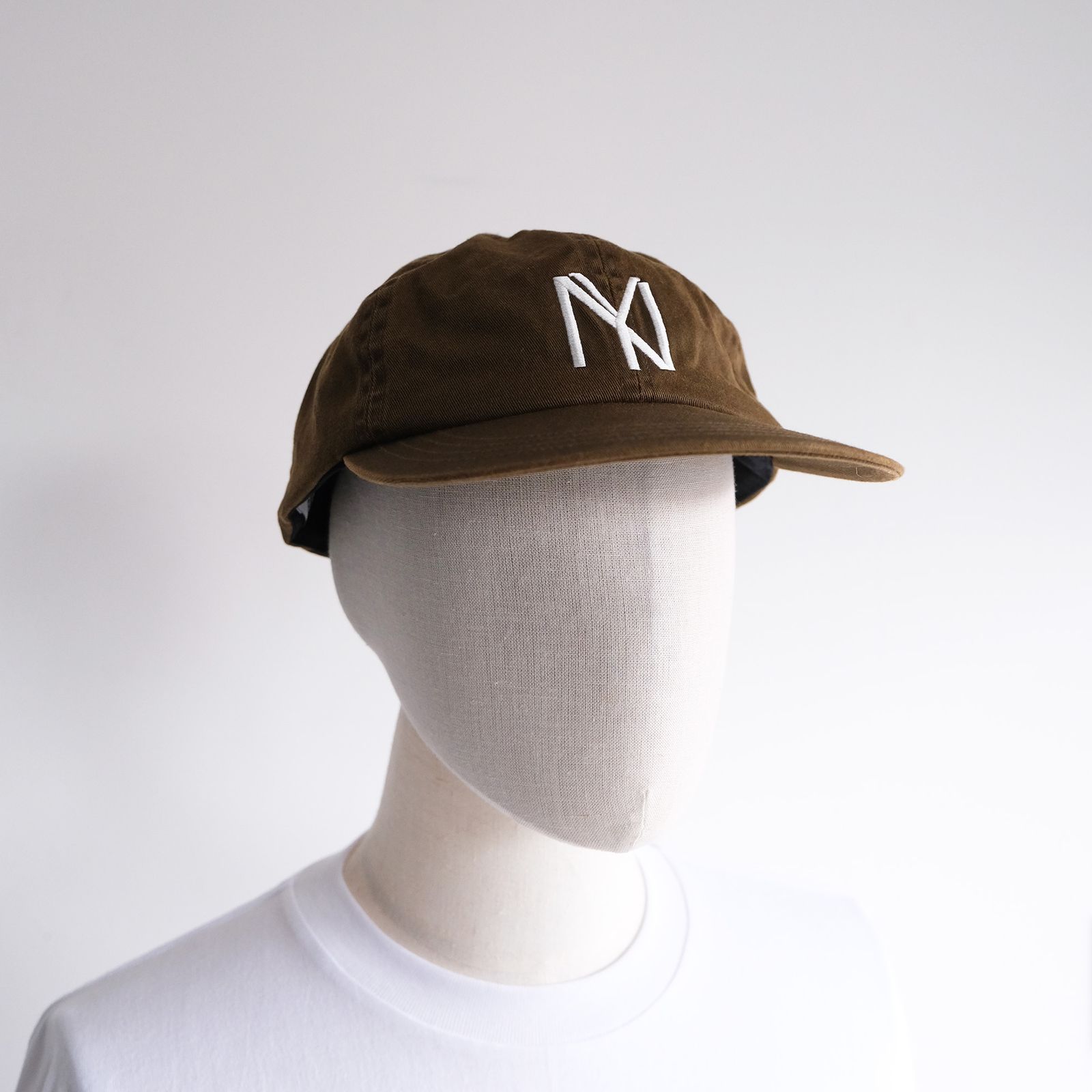 NY Pigment Dye Cap -キャップ-（Brown / ブラウン）