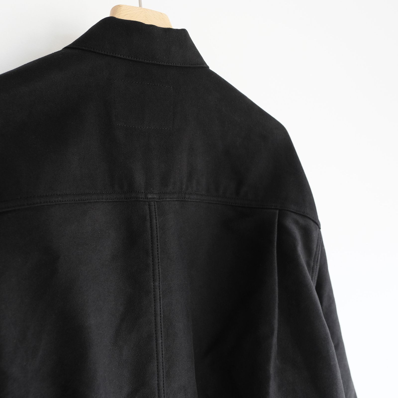 Cotton Double Serge Jacket -ジャケット-（Black / ブラック）GM263-20450