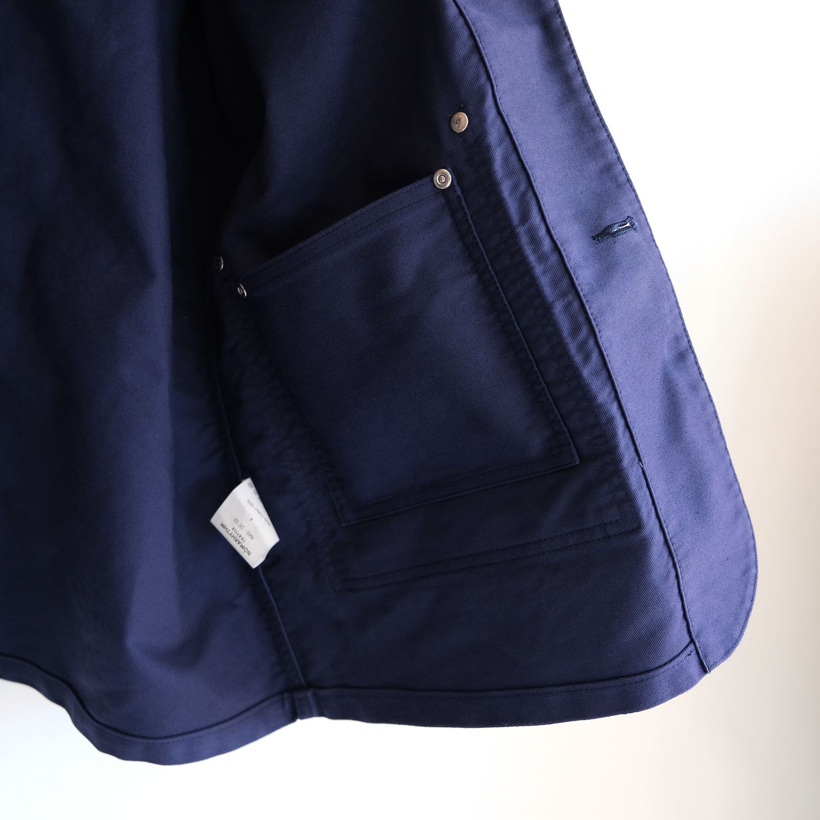 French Work Coverall Jacket -ジャケット-（Blue / ブルー）