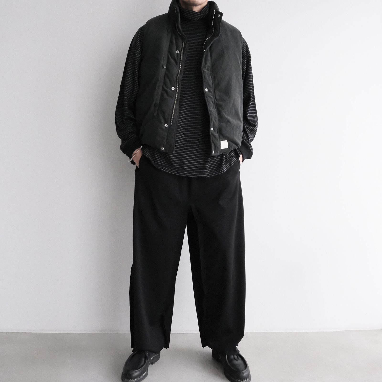 Garment Dyed Down Vest -ダウンベスト-（Ink / インク）
