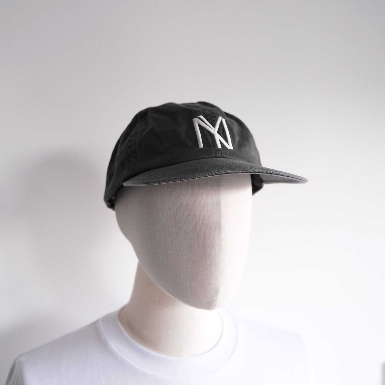 NY Pigment Dye Cap -キャップ-（Charcoal / チャコール）