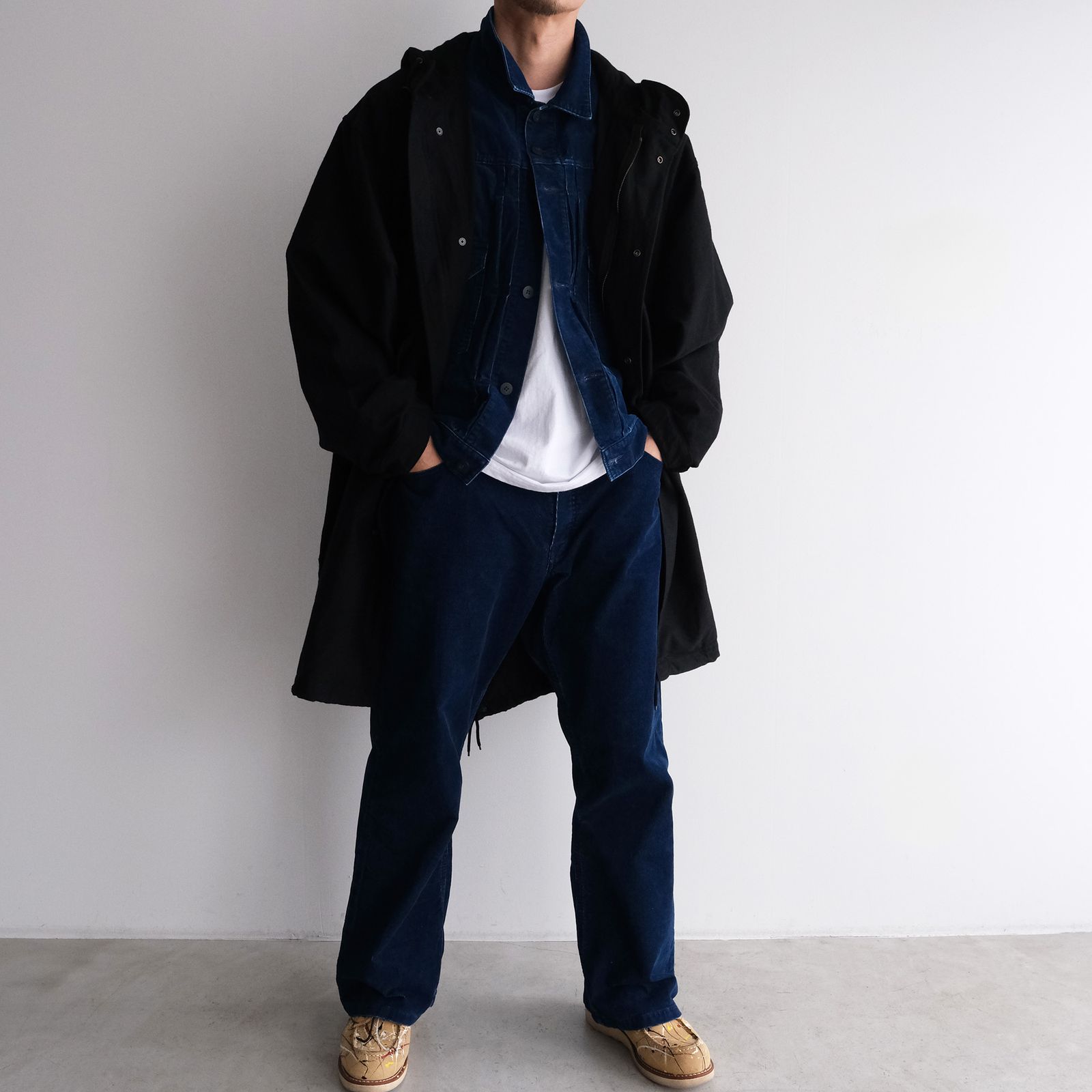 Military Food Coat -コート-（Black / ブラック）