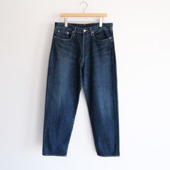 Selvage Denim Five Pocket Tapered Pants -パンツ-（Indigo Dark Fade / インディゴダークフェード）