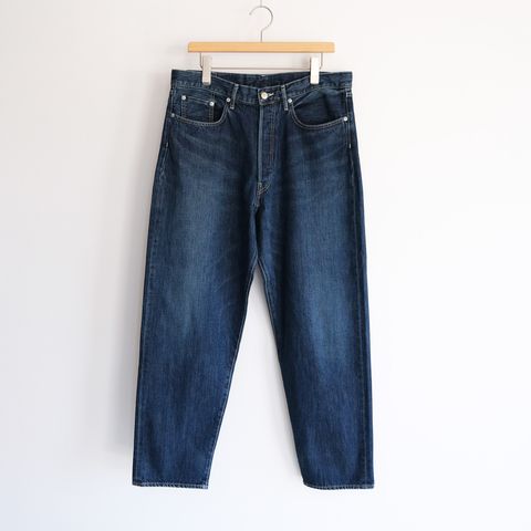 Selvage Denim Five Pocket Tapered Pants -パンツ-（Indigo Dark Fade / インディゴダークフェード）
