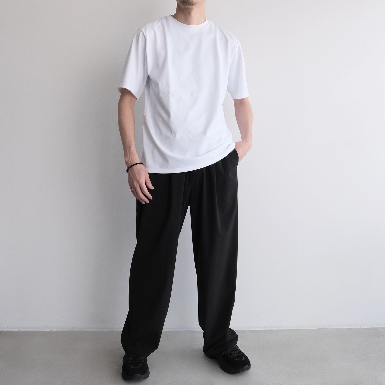 Flex Tricot Wide Chef Pants -パンツ-（Black / ブラック）GM262-40021