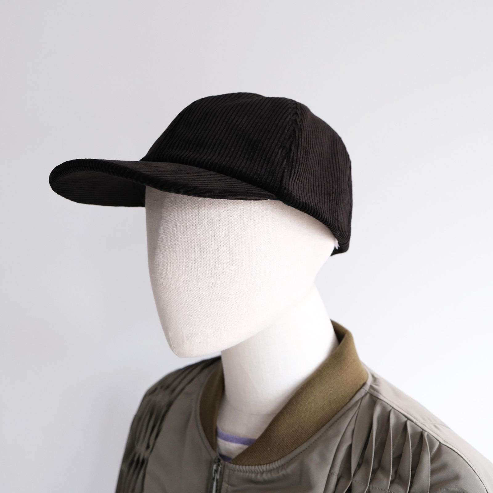 sngwam ナスングワム ストア nwc corduroy cap ブラック nwcコーデュロイキャップ