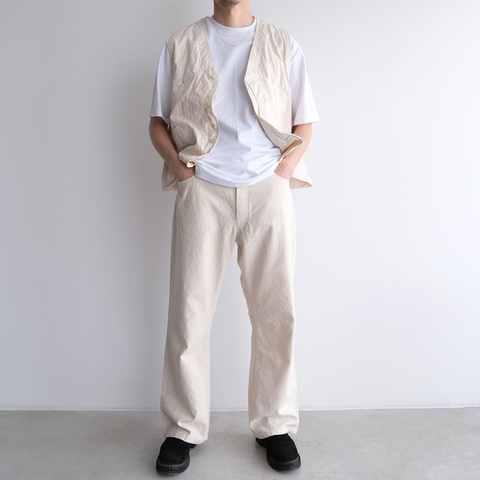 Hunting Vest -ジャケット-（Natural / ナチュラル）