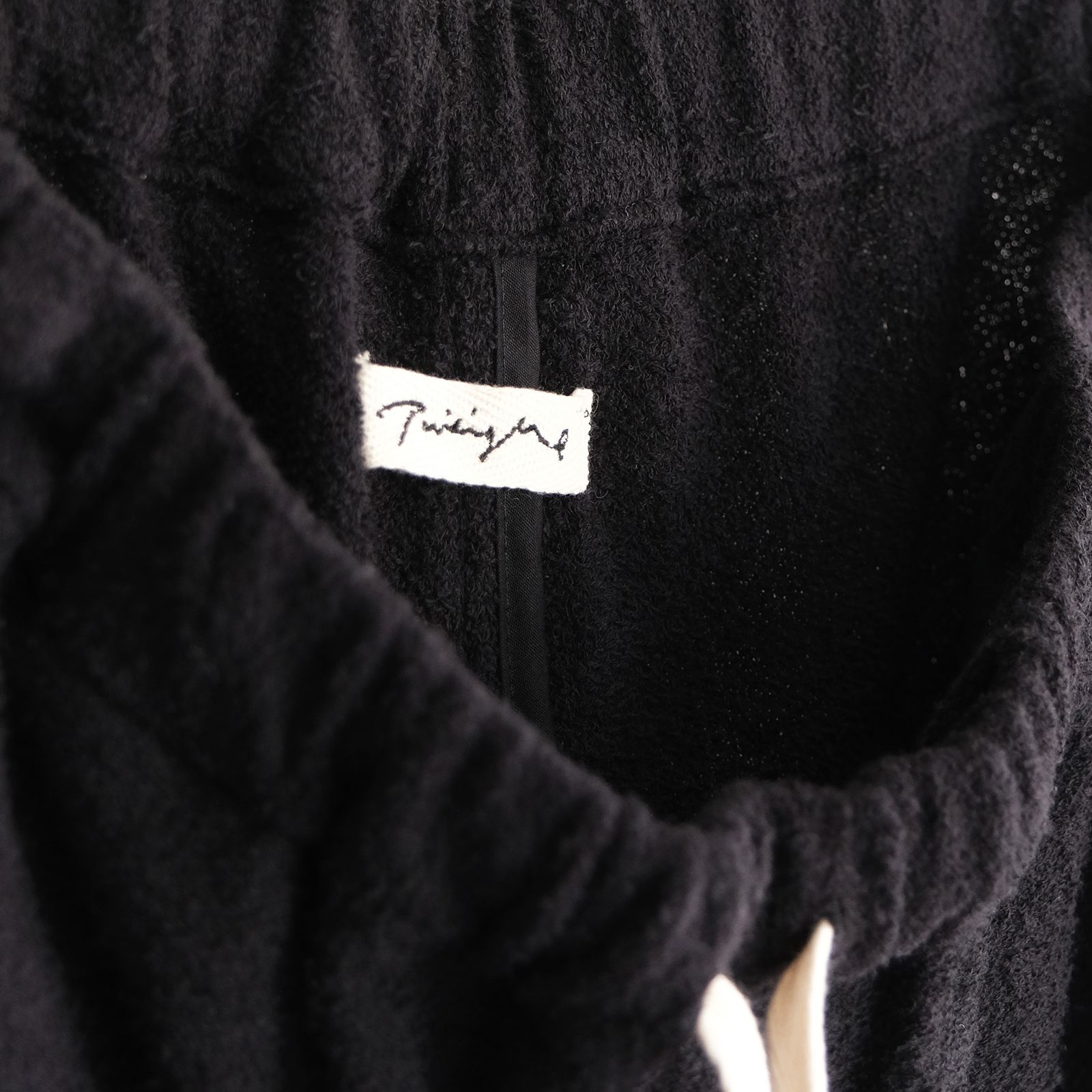 "towel Cloth Shorts Pants" -ショーツ-（Black / ブラック）