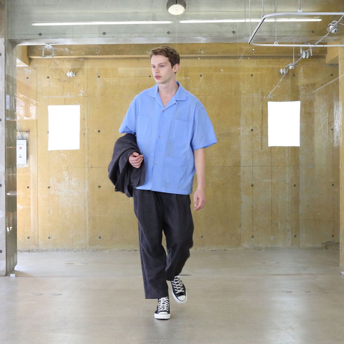 Earl Pants -パンツ-（Charcoal / チャコール）