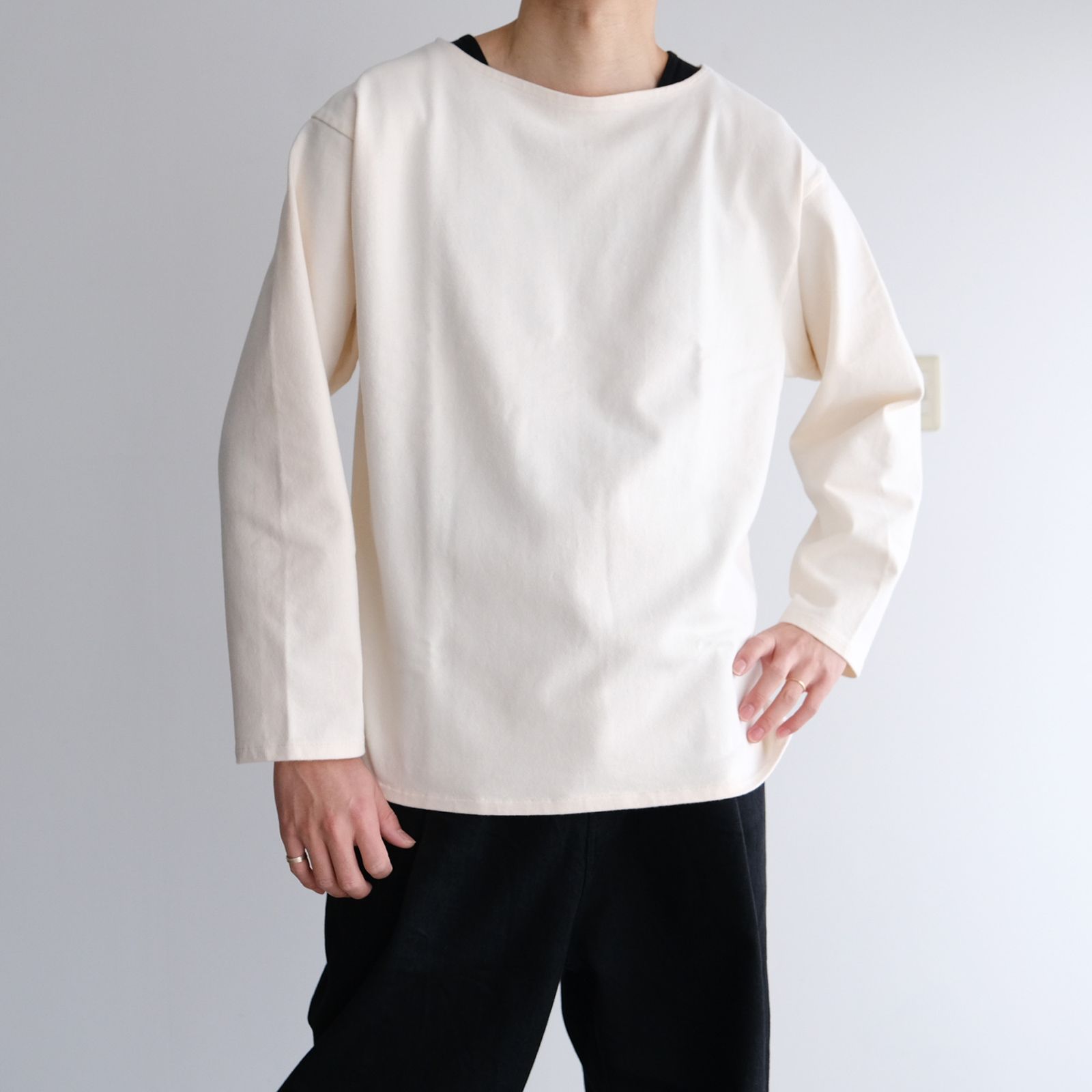 URU - Long Sleeve Tee -Tシャツ-（Natural / ナチュラル） | STACK STORE