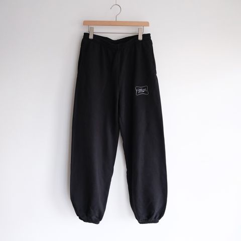 Cursive Sign ST PT 16oz -スウェットパンツ-（Fade Black / フェード ブラック）