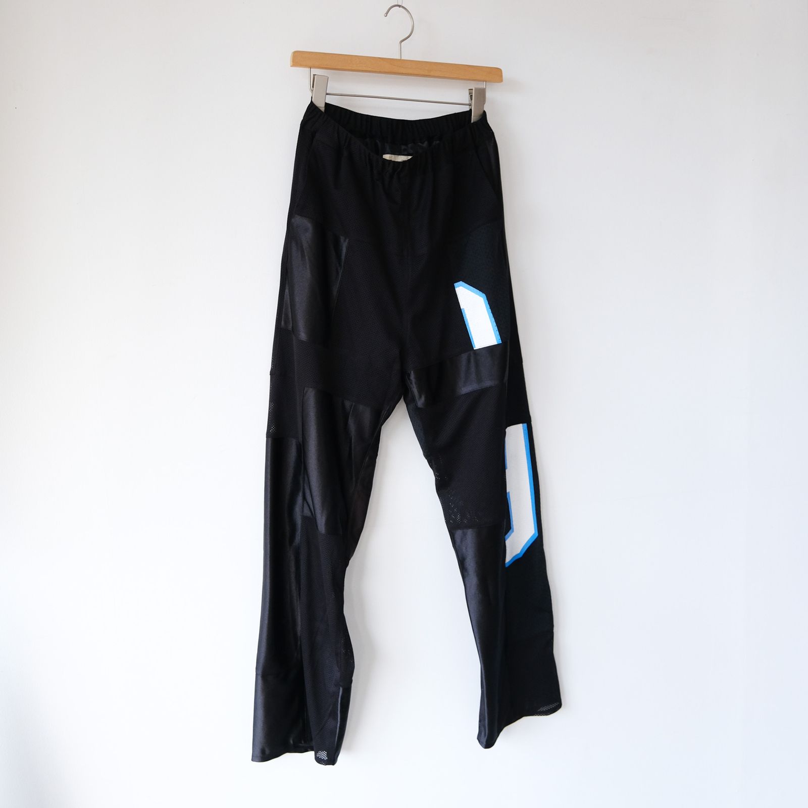 77CIRCA - circa make patchwork mesh pants -パンツ-（Black 