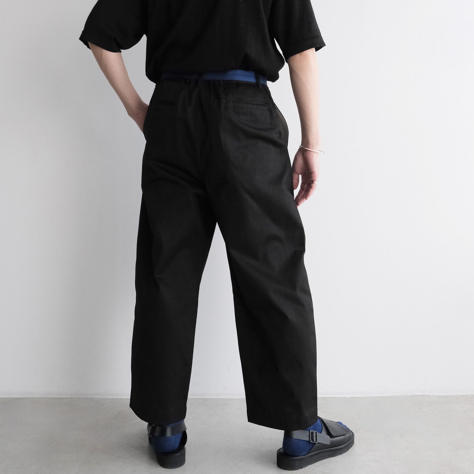 Westpoint Chino Wide Tapered Trousers -パンツ-（Black / ブラック）GM263-40166B