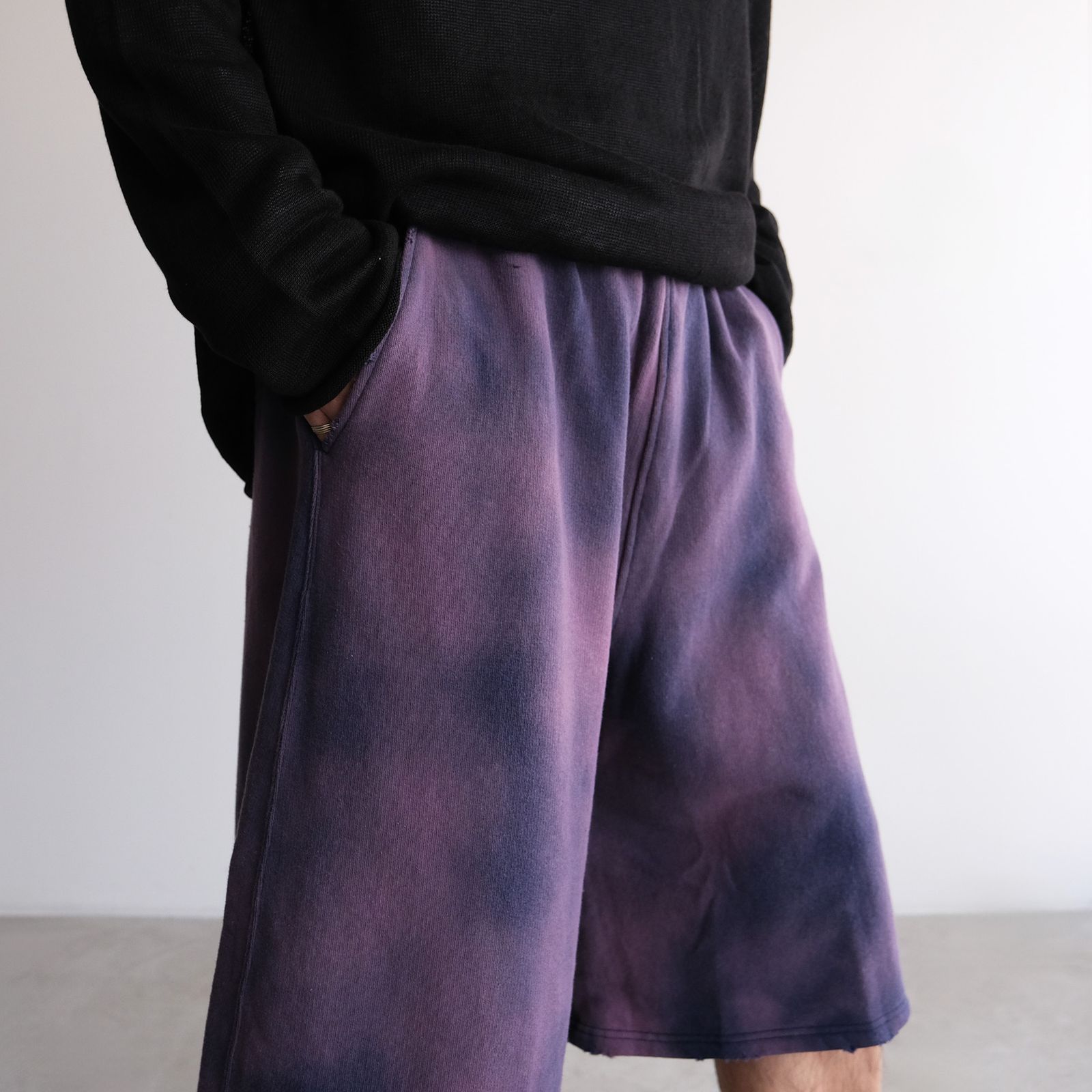 Sweat Half Pants -ショーツ-（Navy / ネイビー）