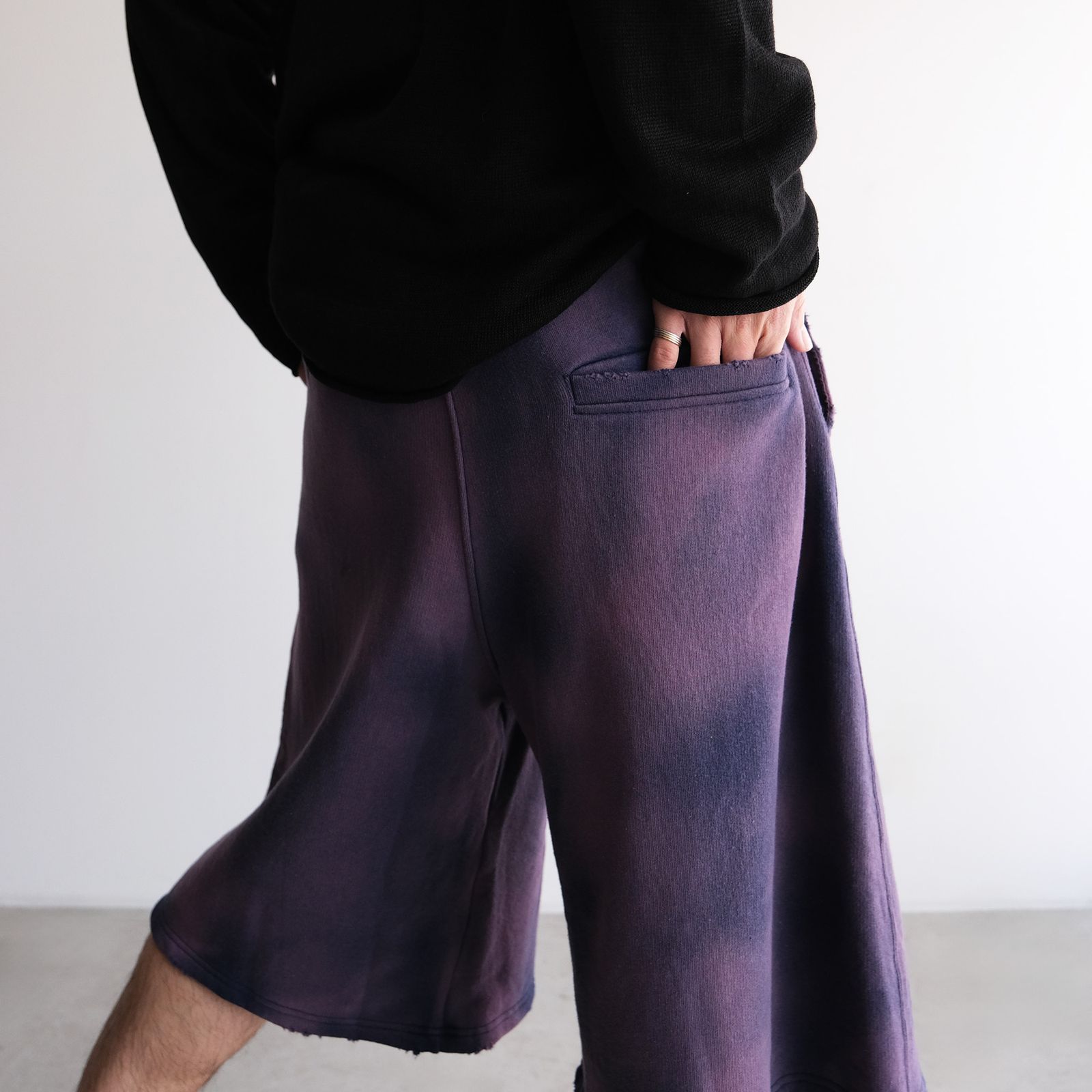 Sweat Half Pants -ショーツ-（Navy / ネイビー）