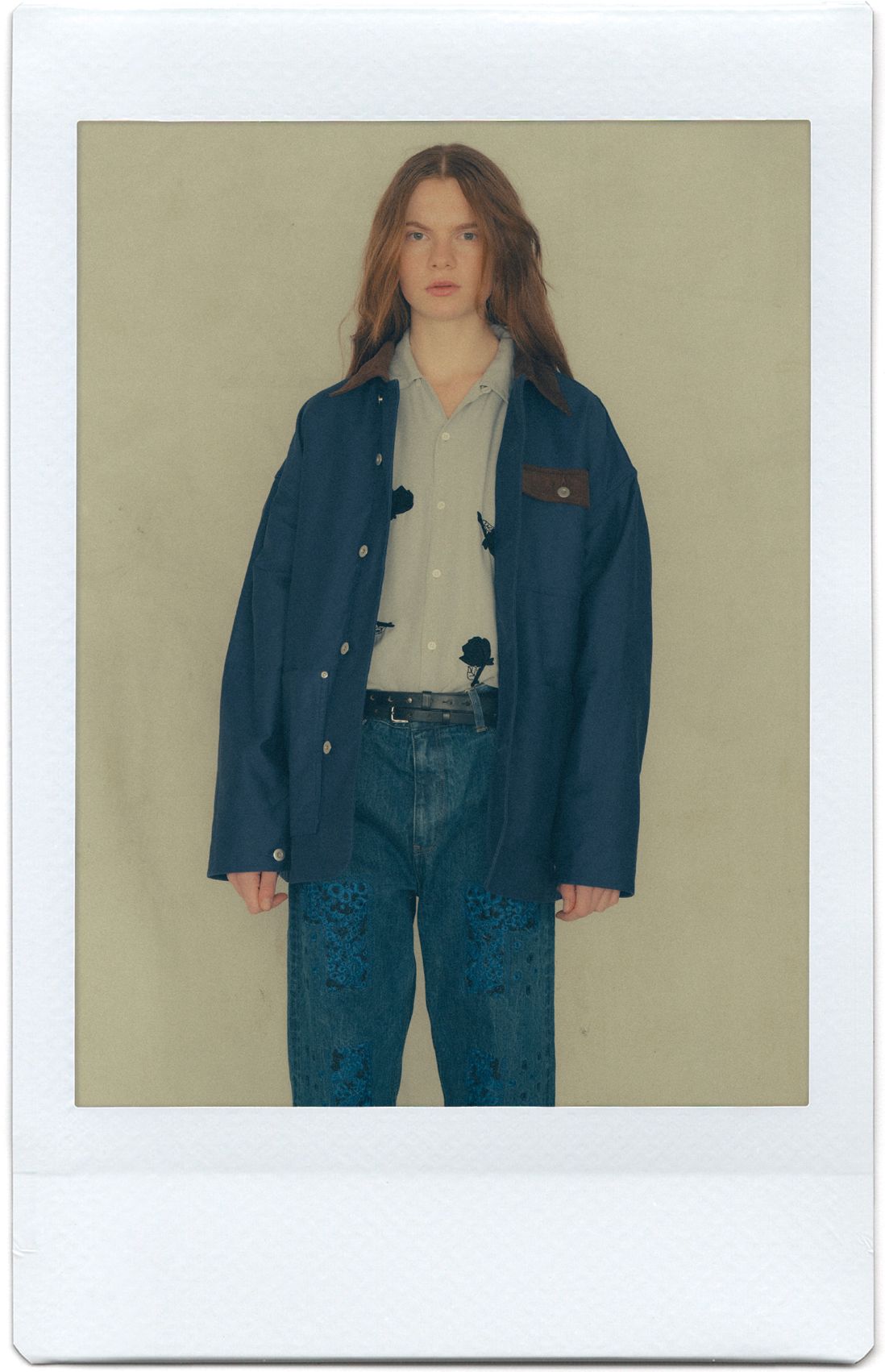 French Work Coverall Jacket -ジャケット-（Blue / ブルー）