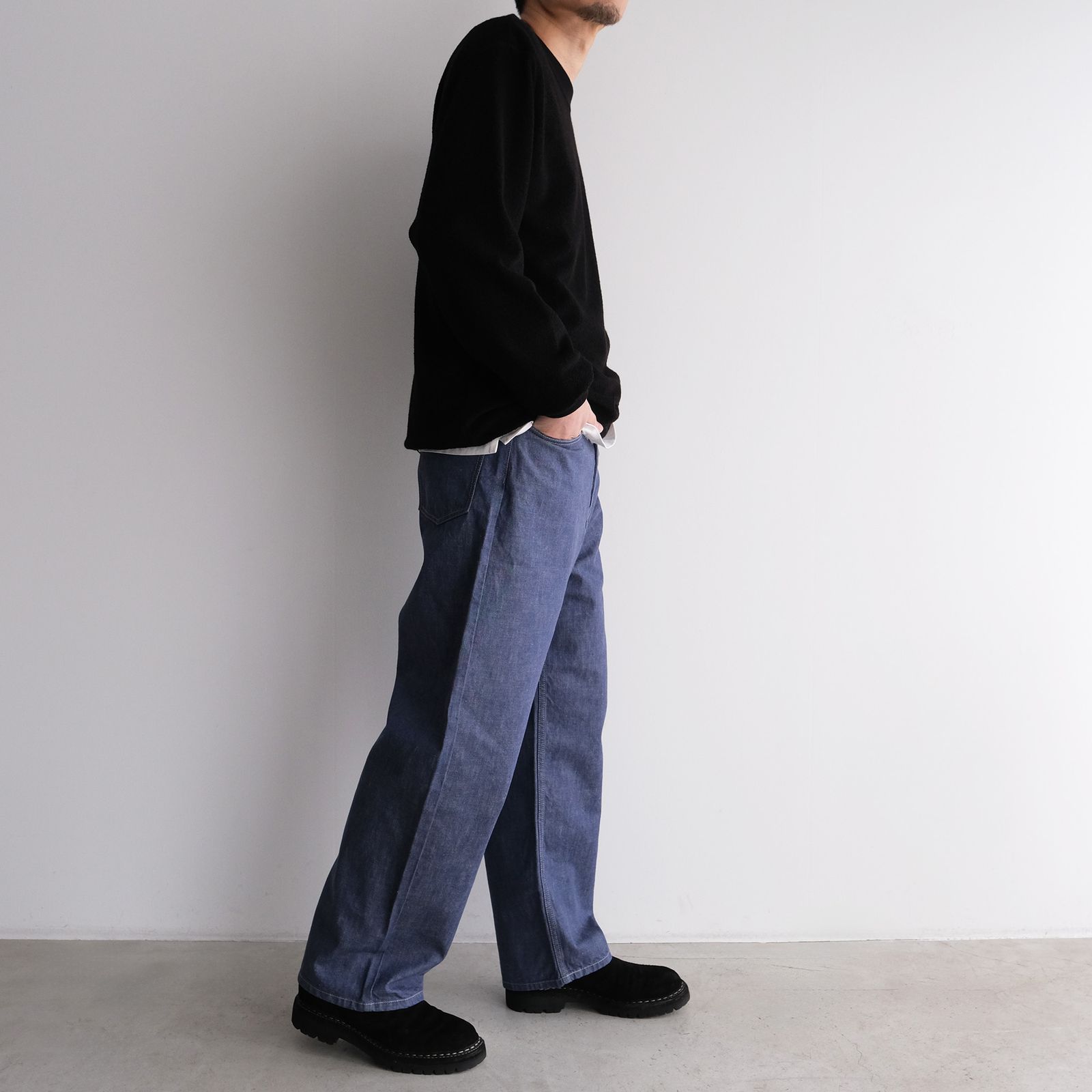 10.5oz BAGGY DENIM -デニム-（Blue / ブルー）