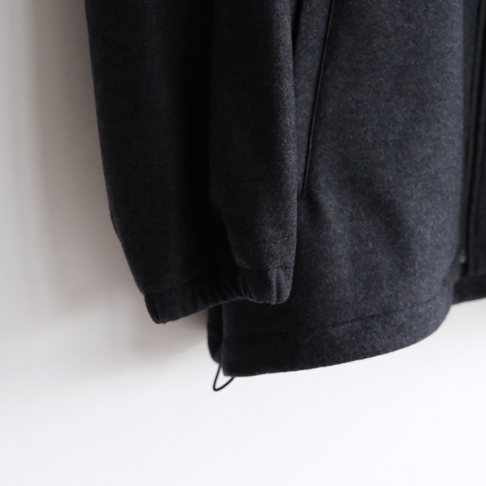 Wool Smooth Flannel Track Blouson -ブルゾン-（Gray / グレー）