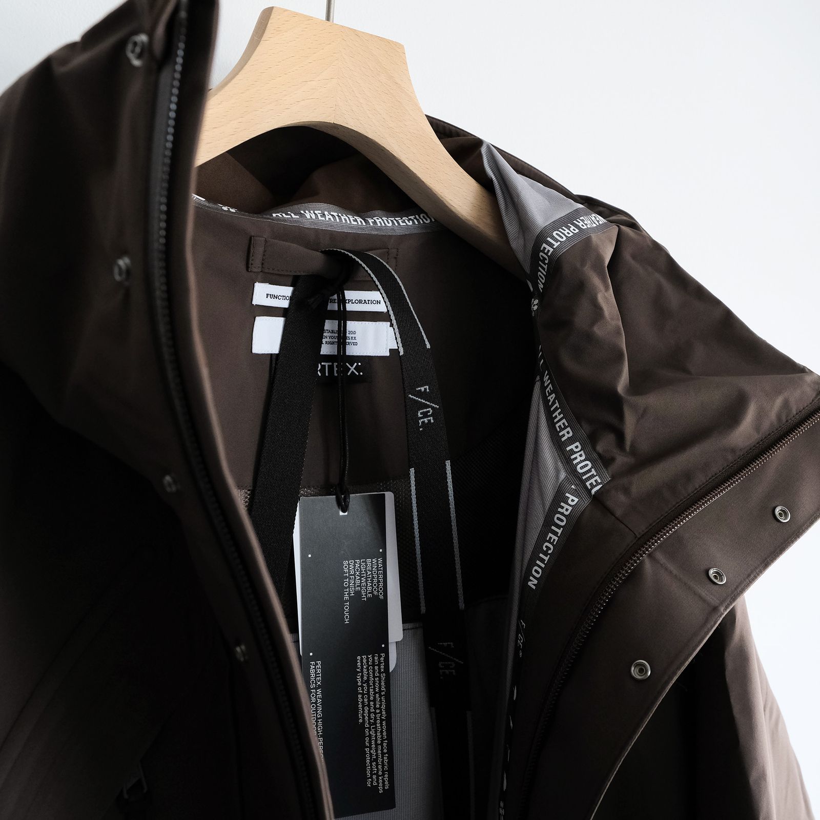 Partex Waterproof Layering Shell 2.0 -マウンテンパーカー-（Brown / ブラウン）