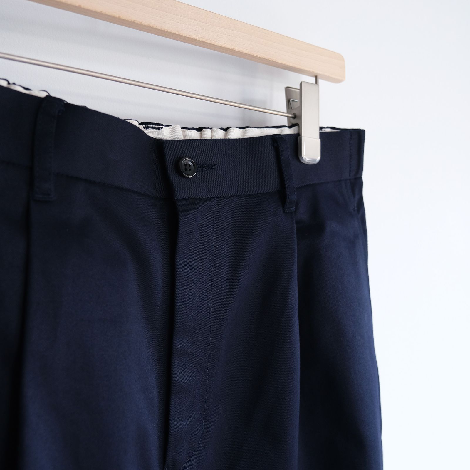 Westpoint Chino Wide Tapered Trousers -パンツ-（Navy / ネイビー）