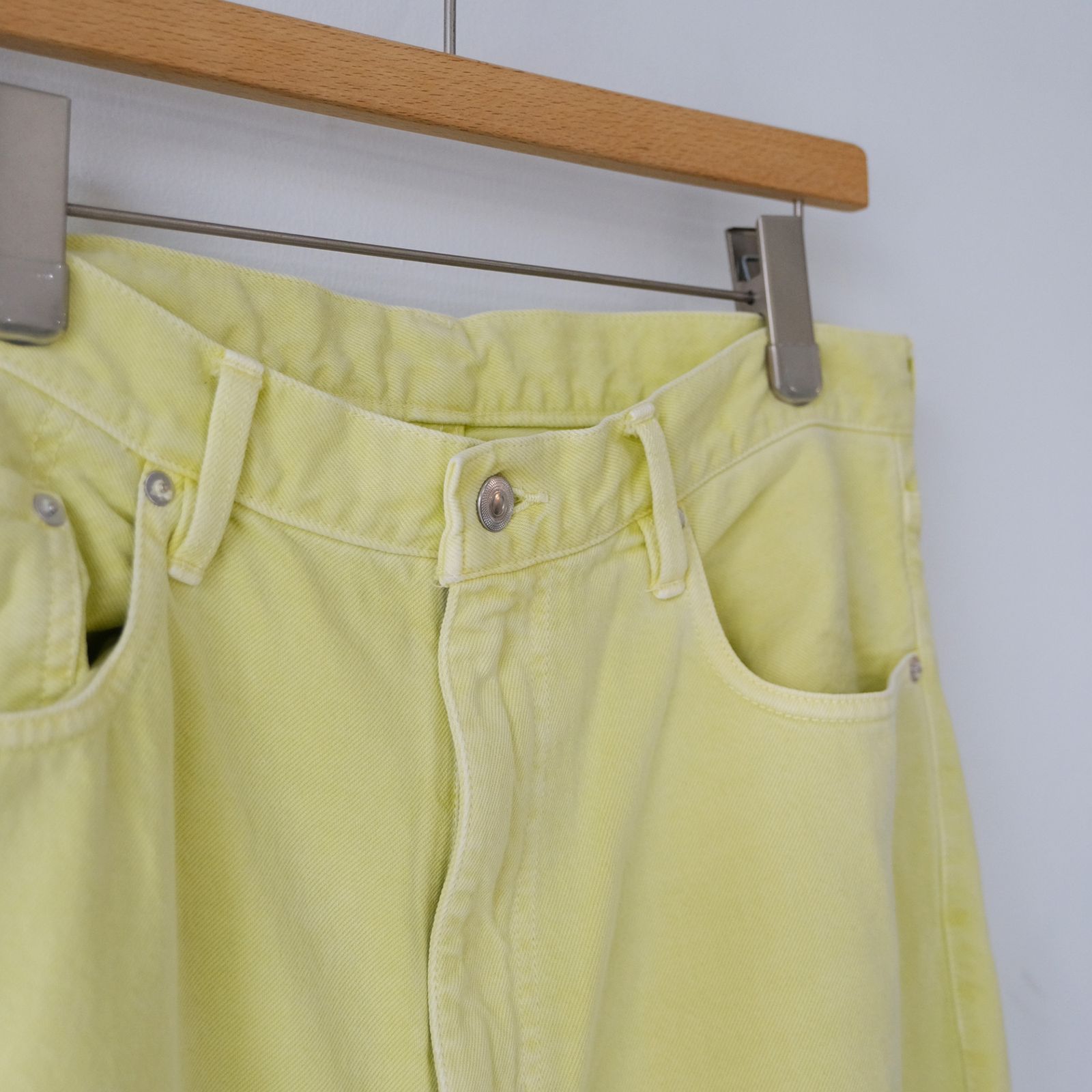 Cotton Denim -Denim Pants- パンツ（L.Yellow / L.イエロー）