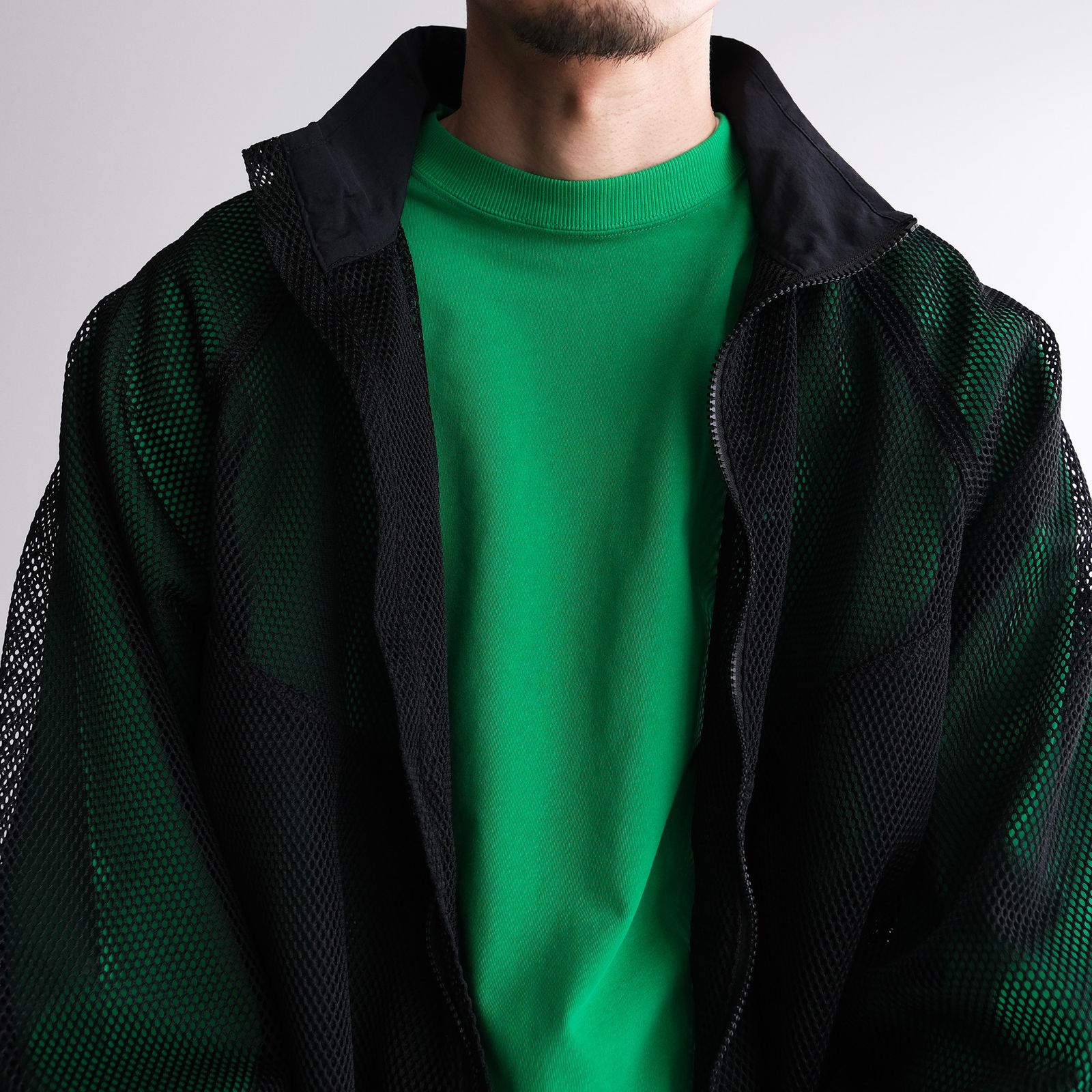 Mesh Sports Jacket -ジャケット-（Black / ブラック）