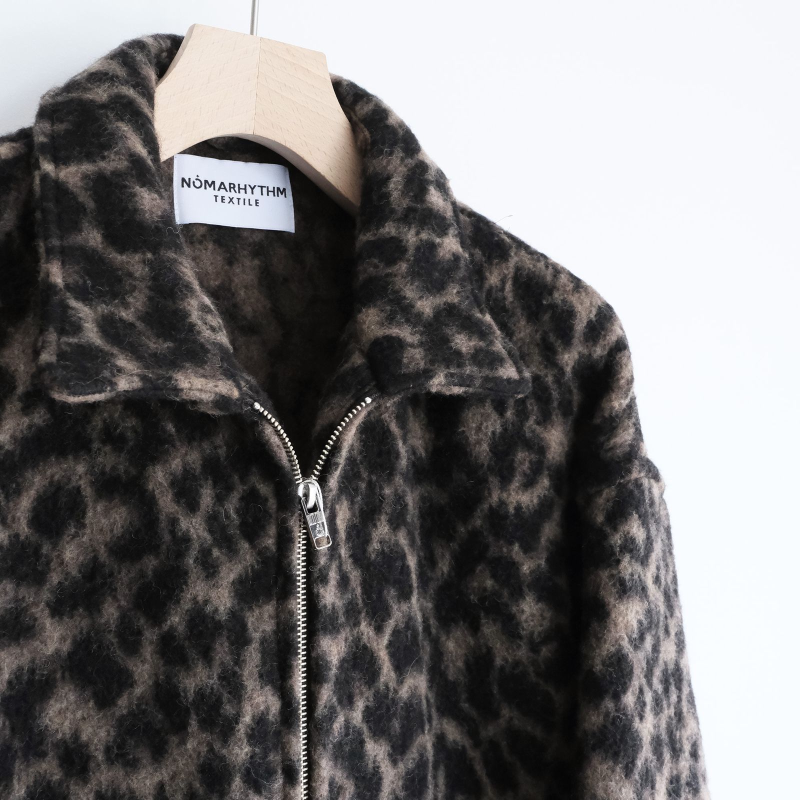 Leopard Blanket Blouson -ジャケット-（Brown / ブラウン）