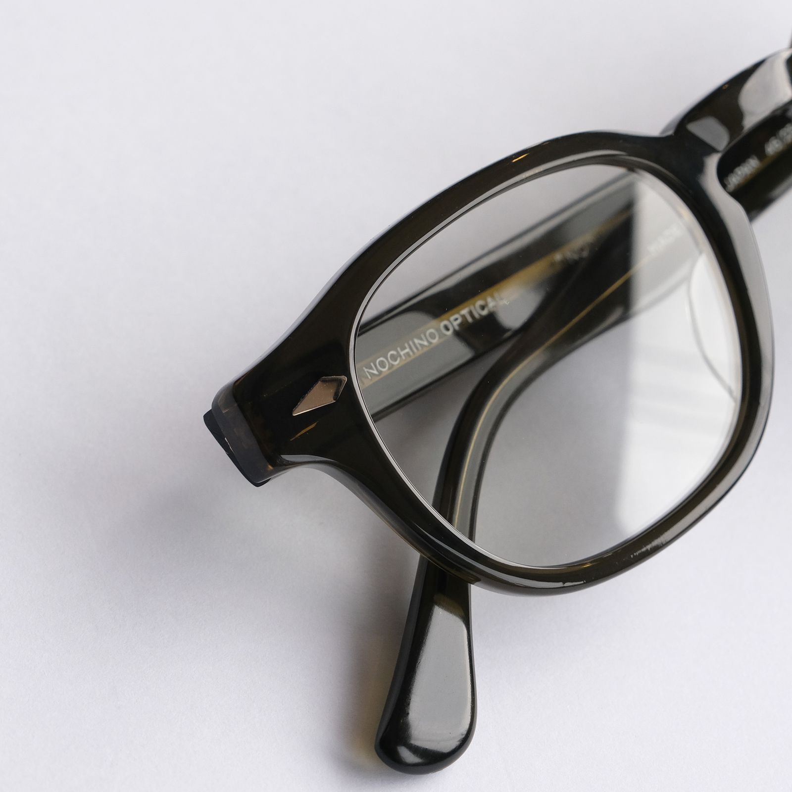 "NOCHINO" Clear Smoke Olive×Gray Green to D.Gray (調光モデル) -サングラス-