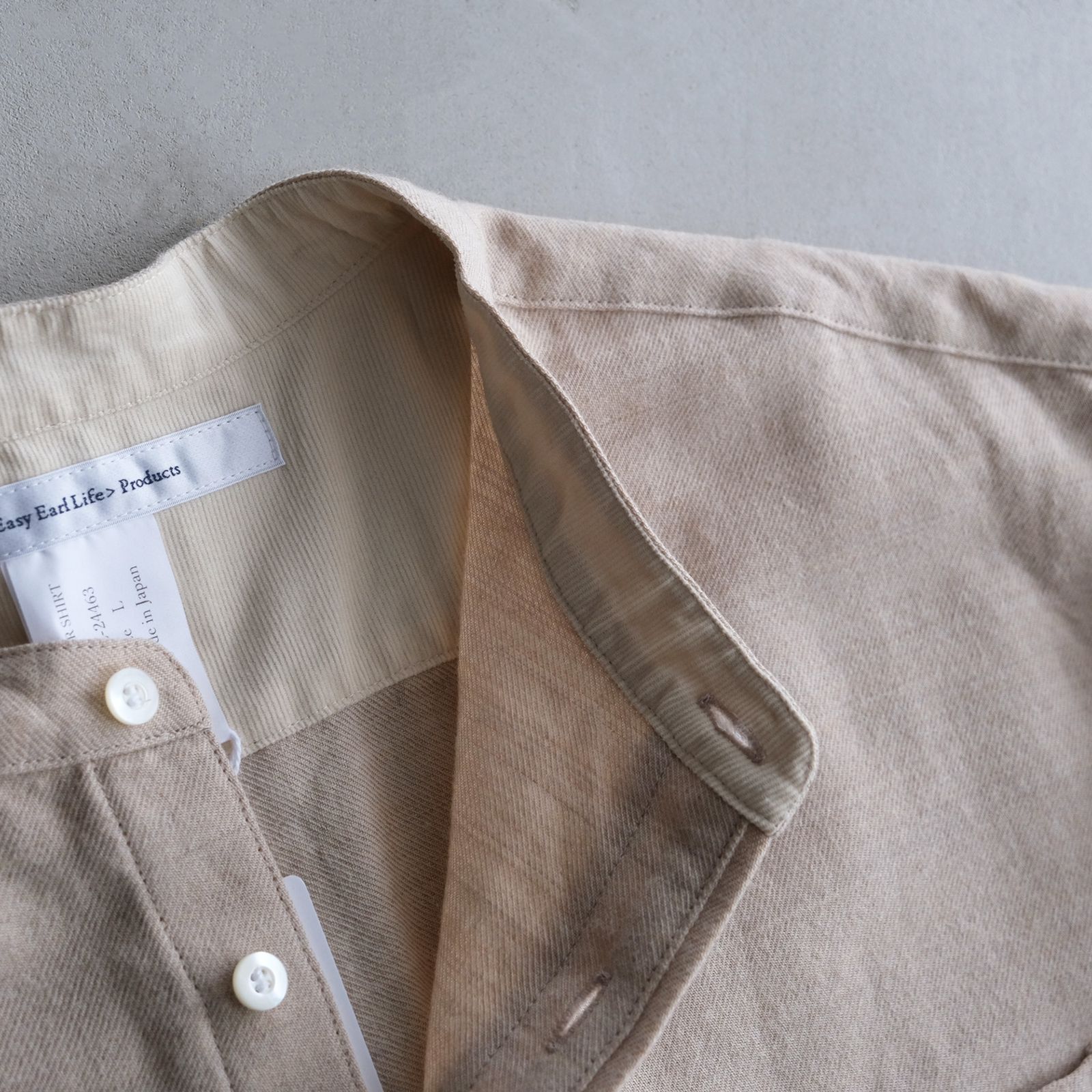 Atelier Shirt -シャツ-（Natural / ナチュラル）