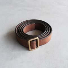 Cowhide Leather Belt -ベルト-（Brown / ブラウン）