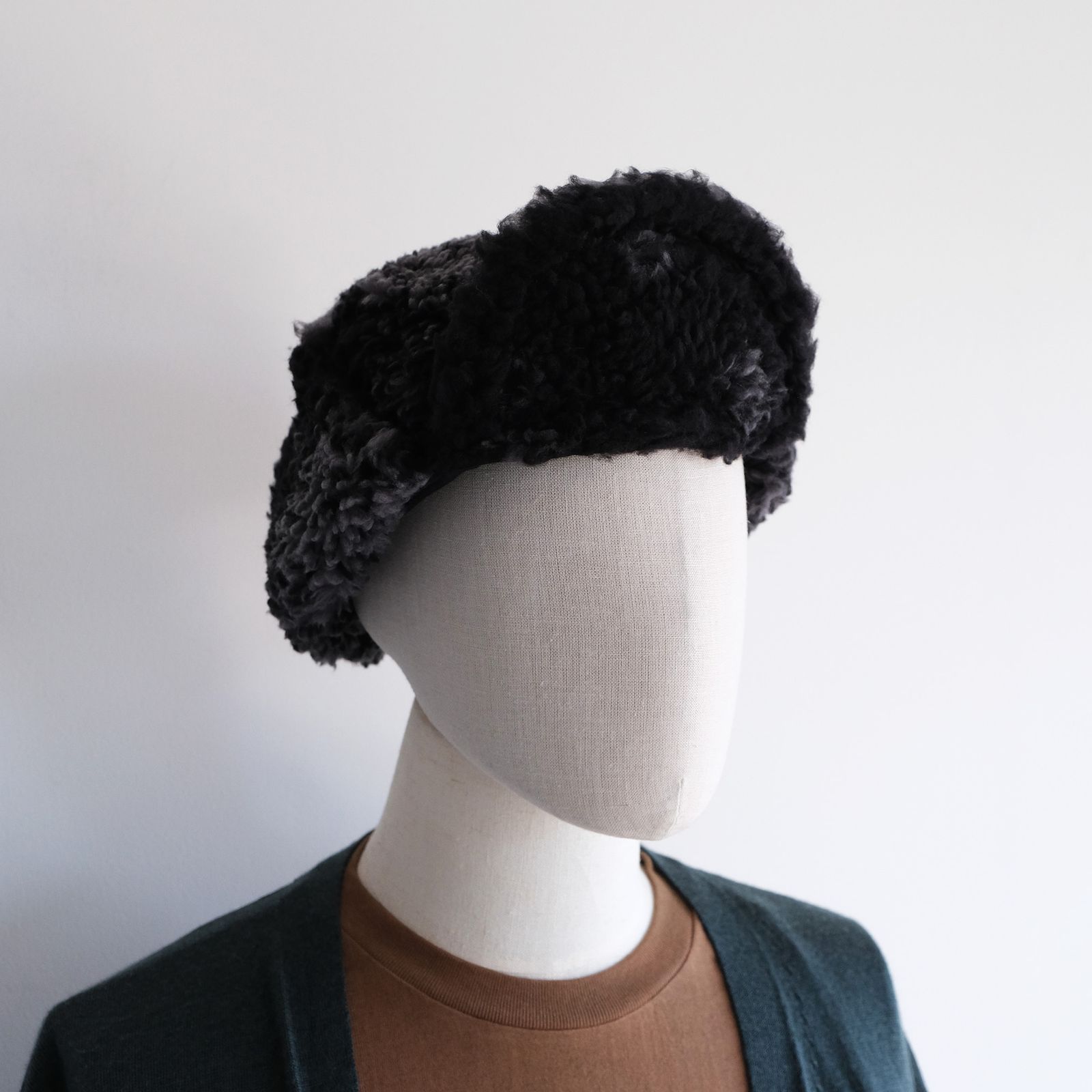 DYG Sherpa Flight Cap -キャップ-（Black / ブラック）