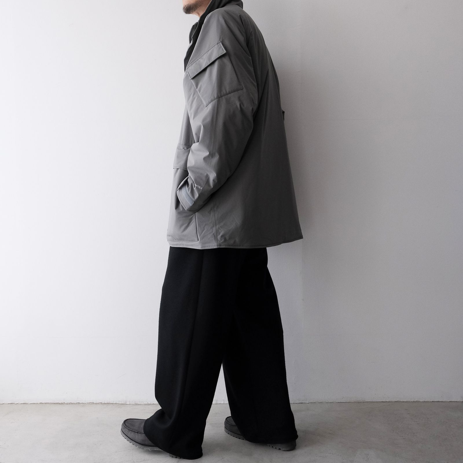 PERTEX SHIELD Insulated Military Parka -ジャケット-（Stone Gray / ストーングレー）GM263-30271