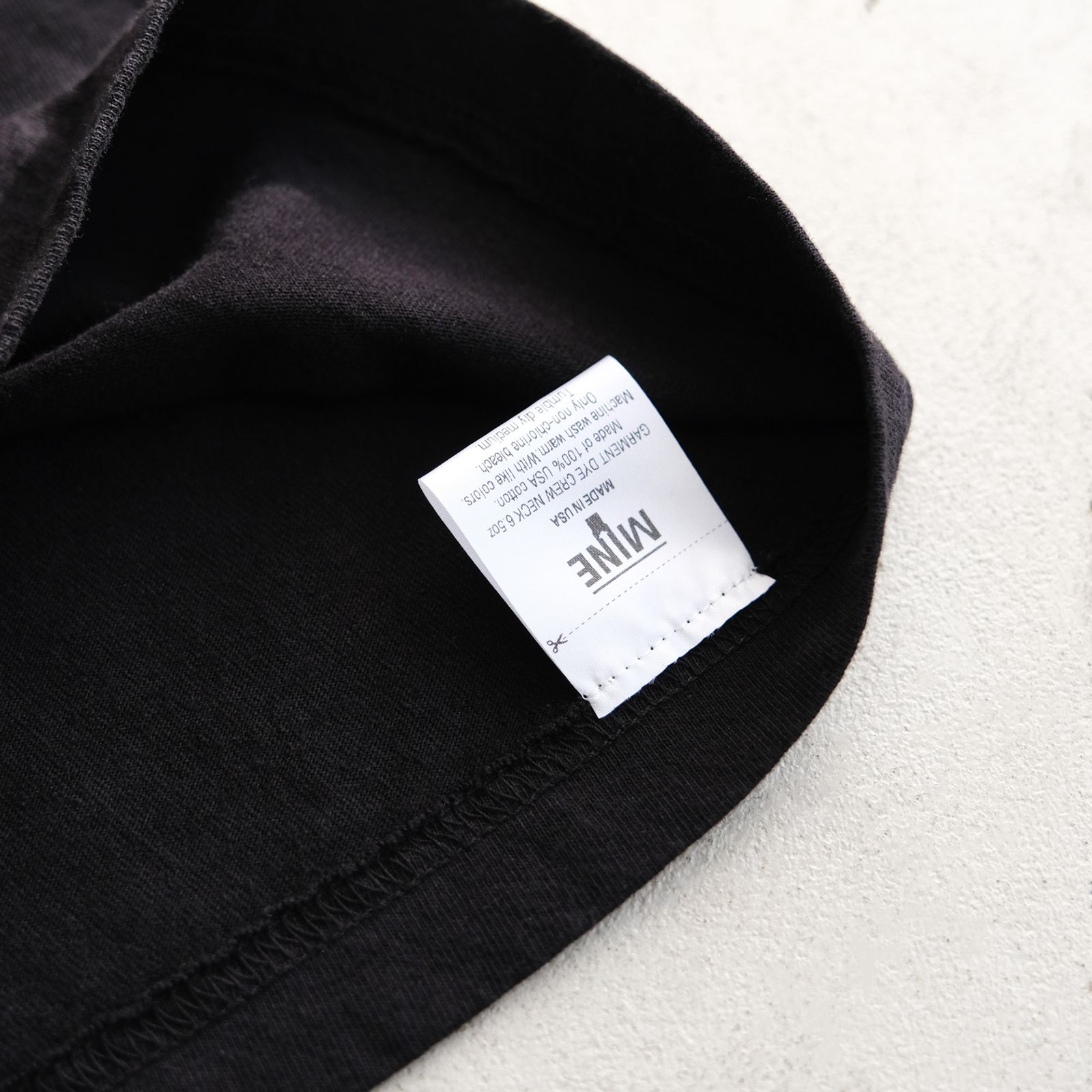 MINE Duct Tape L/S T-Shirt / Black Label / ロンT / ブラック