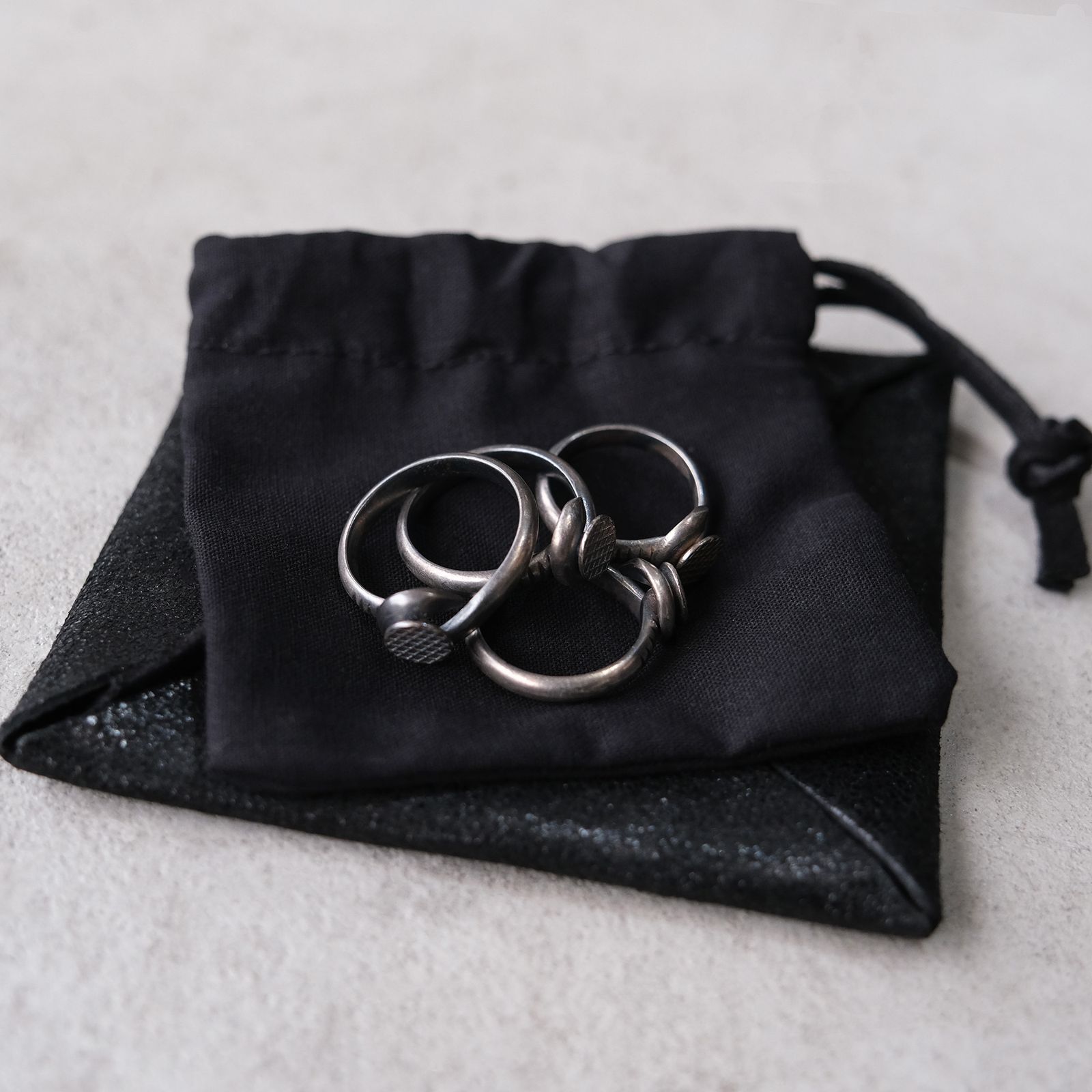 G-NLAN01 NTR Jew Uni Nail Ring 1 -リング-（Brushed Silver 925 / ブラッシュ シルバー925）